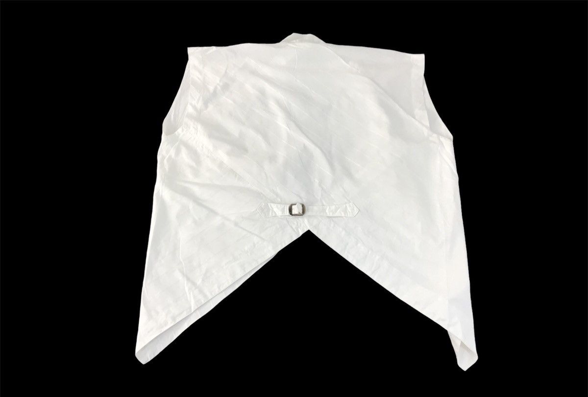 Issey Miyake × Japanese Brand ISSEY MIYAKE Luxury Cotton Vest Japanese Button Buckle Back Size US M / EU 48-50 / 2 - 2 Thumbnail