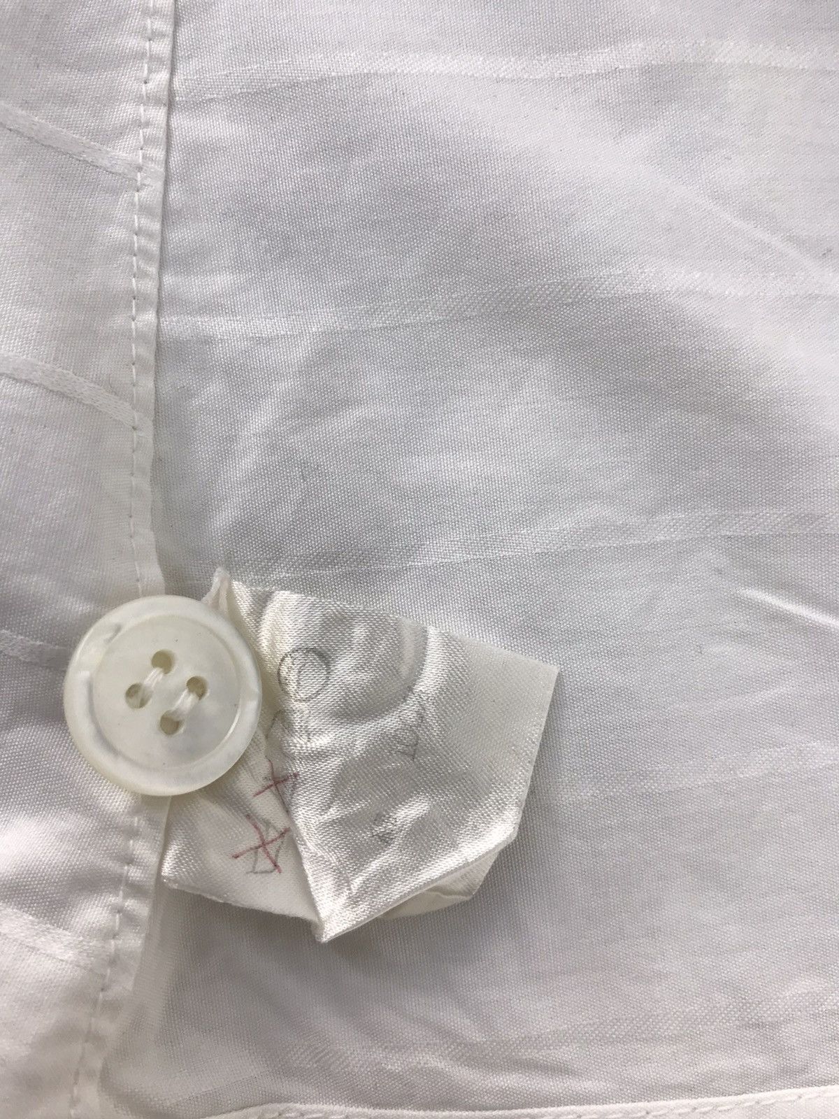 Issey Miyake × Japanese Brand ISSEY MIYAKE Luxury Cotton Vest Japanese Button Buckle Back Size US M / EU 48-50 / 2 - 6 Thumbnail