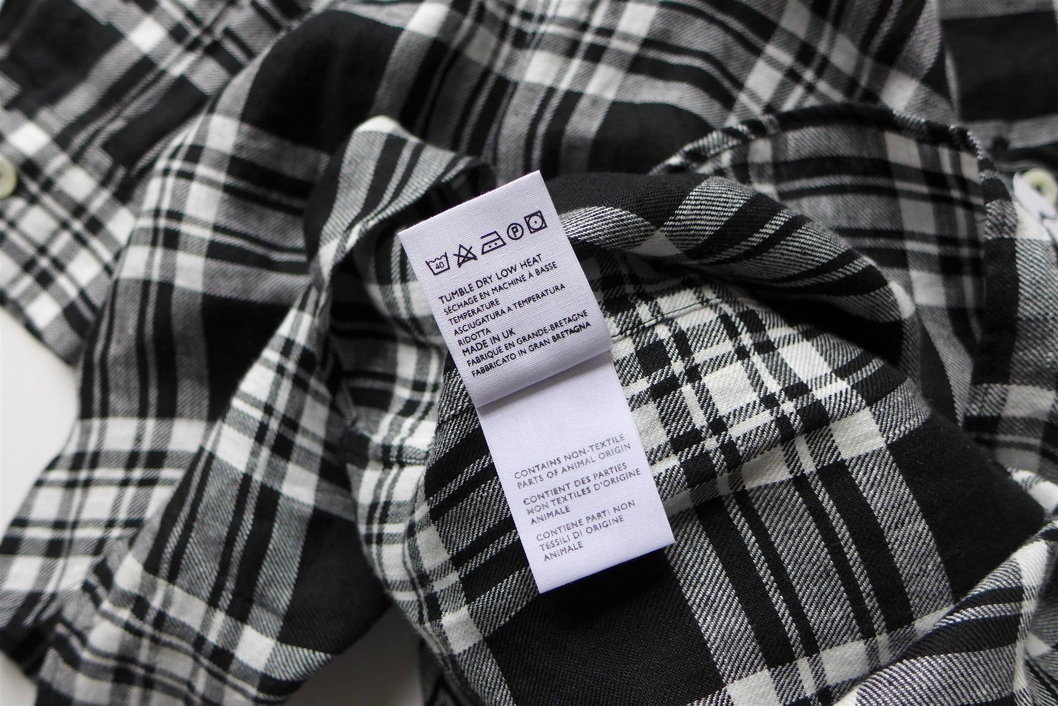 Margaret Howell Margaret Howell Oversized Linen Check Shirt - Black / White Size US S / EU 44-46 / 1 - 19 Thumbnail