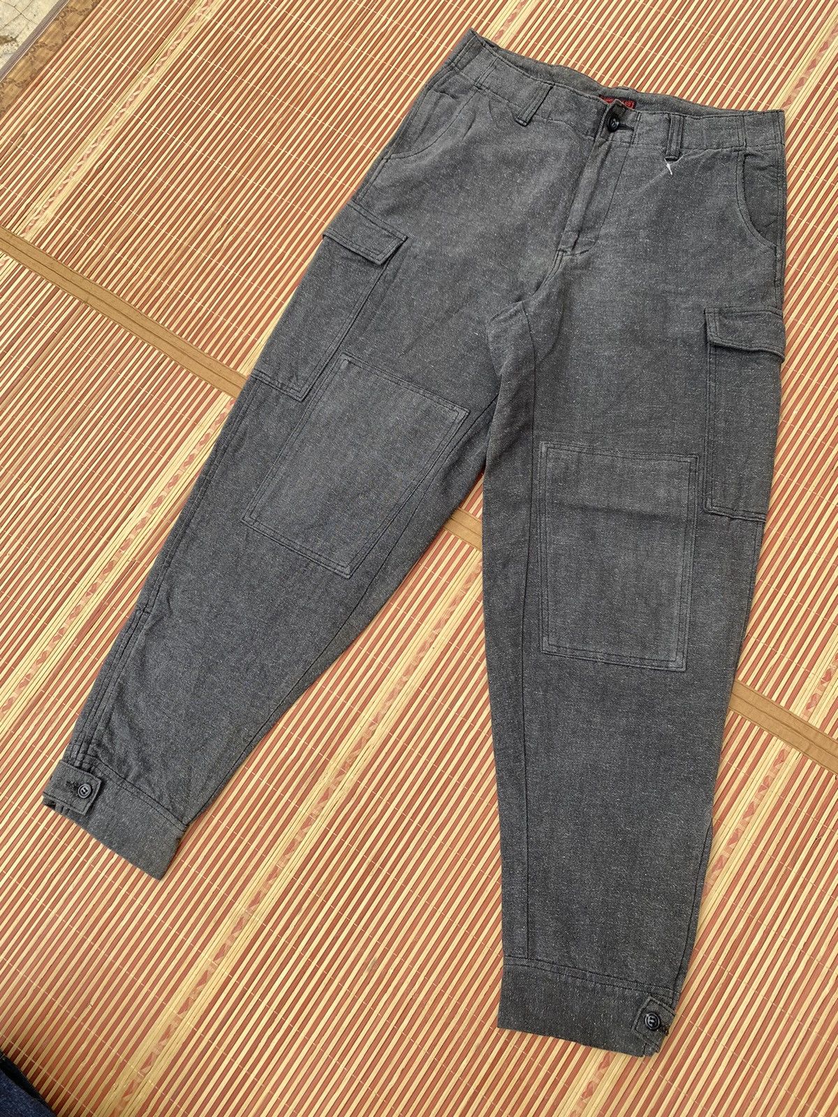 Johnbull Vintage John Bull Herringbone Twill Ankle Pant Size US 30 / EU 46 - 3 Thumbnail