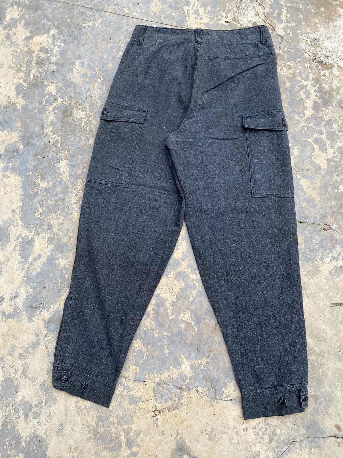 Johnbull Vintage John Bull Herringbone Twill Ankle Pant Size US 30 / EU 46 - 2 Thumbnail