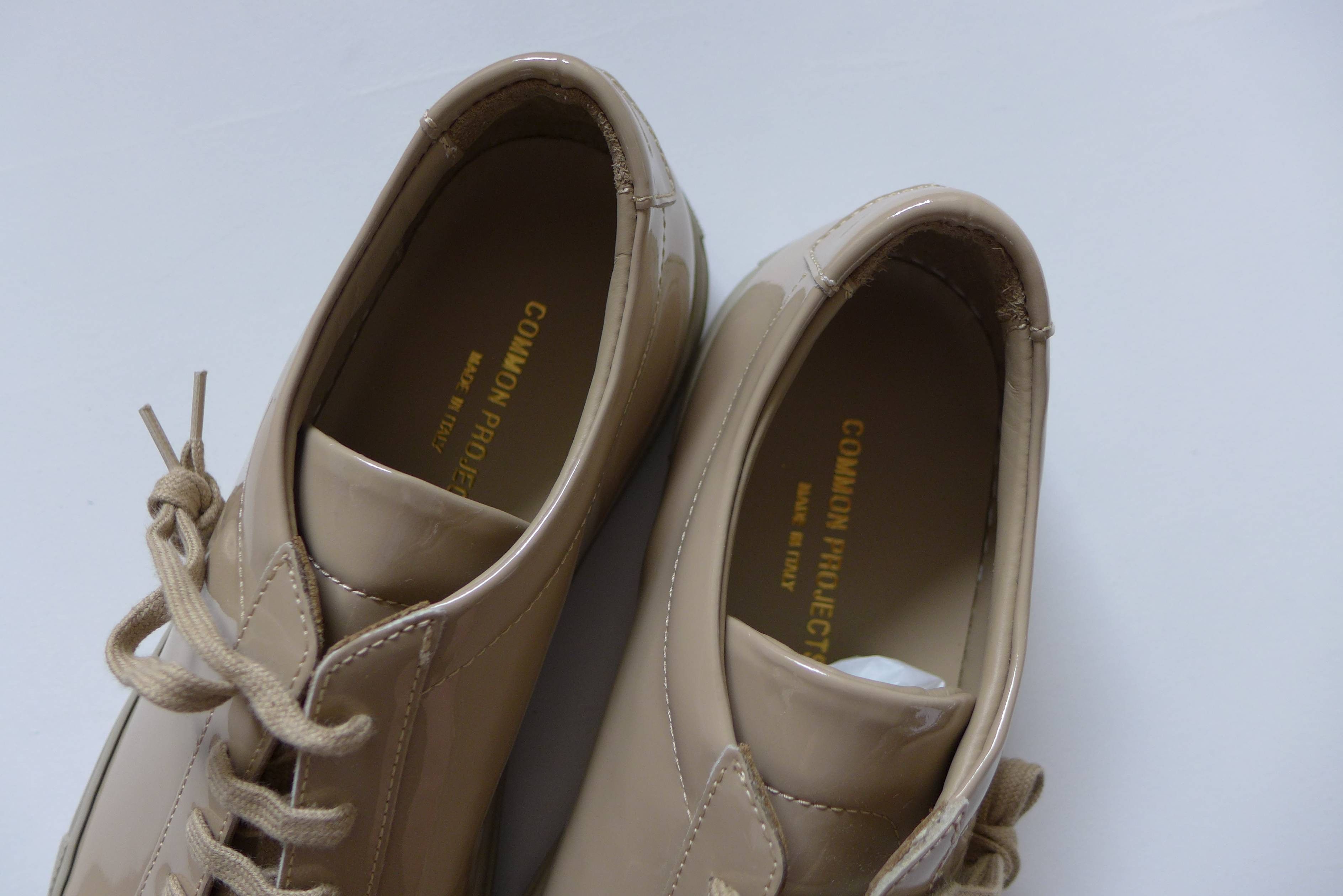 Common Projects Common Projects Achilles Sneakers - Gloss Taupe Size US 9 / EU 42 - 4 Thumbnail
