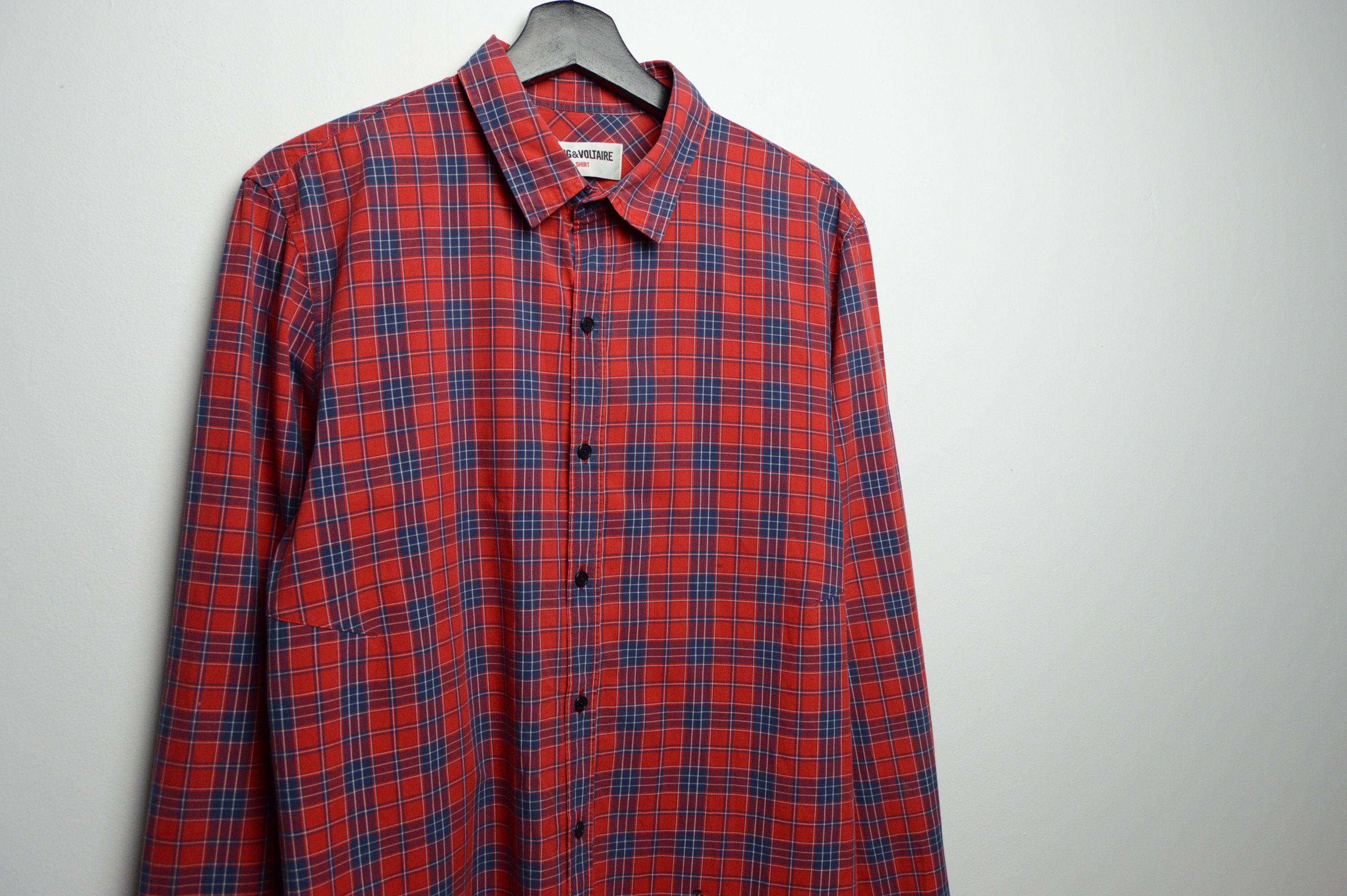 Zadig & Voltaire zadig voltaire flannel travis tartan plaid shirt Size US L / EU 52-54 / 3 - 2 Thumbnail