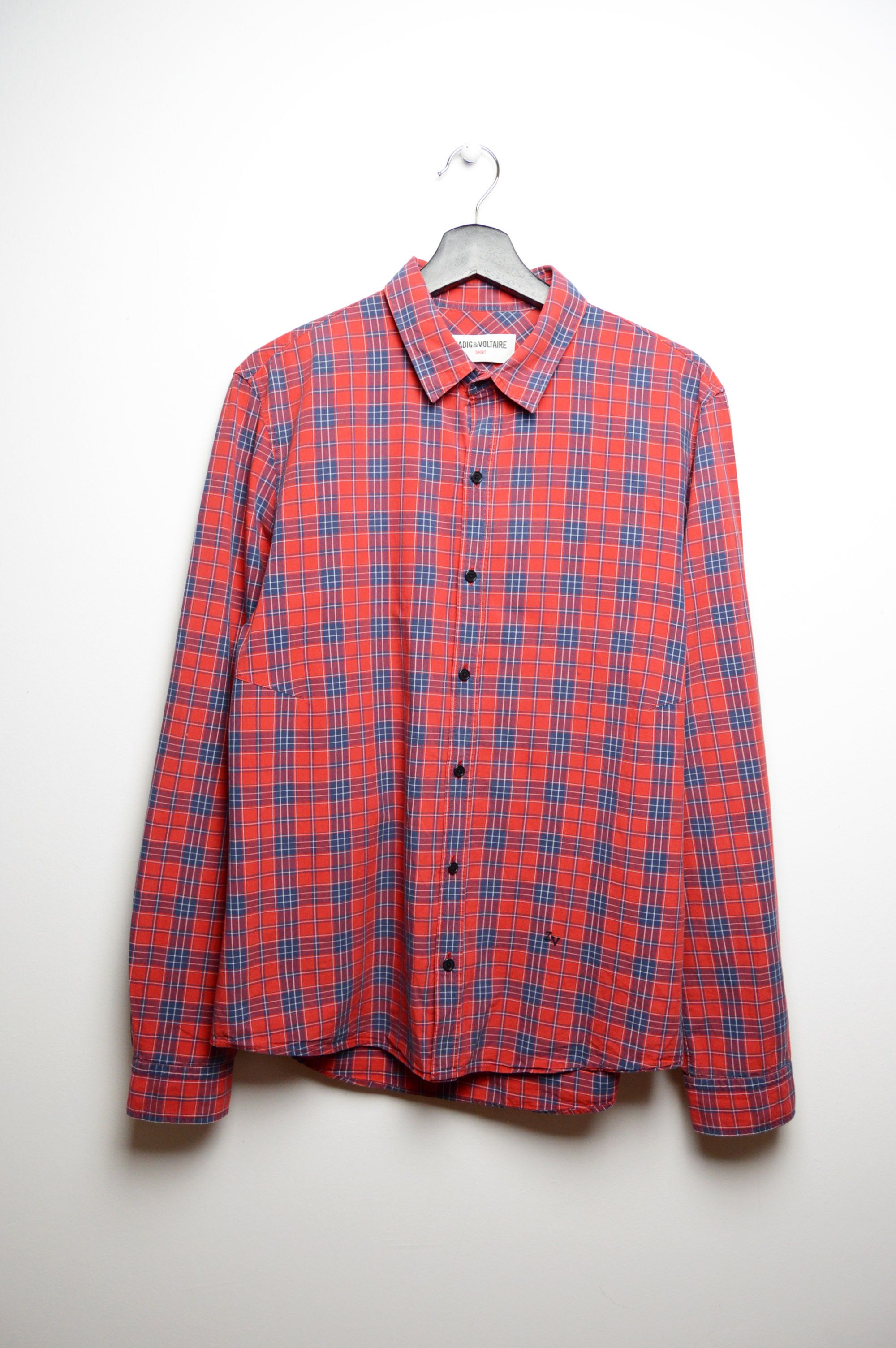 Zadig & Voltaire zadig voltaire flannel travis tartan plaid shirt Size US L / EU 52-54 / 3 - 1 Thumbnail