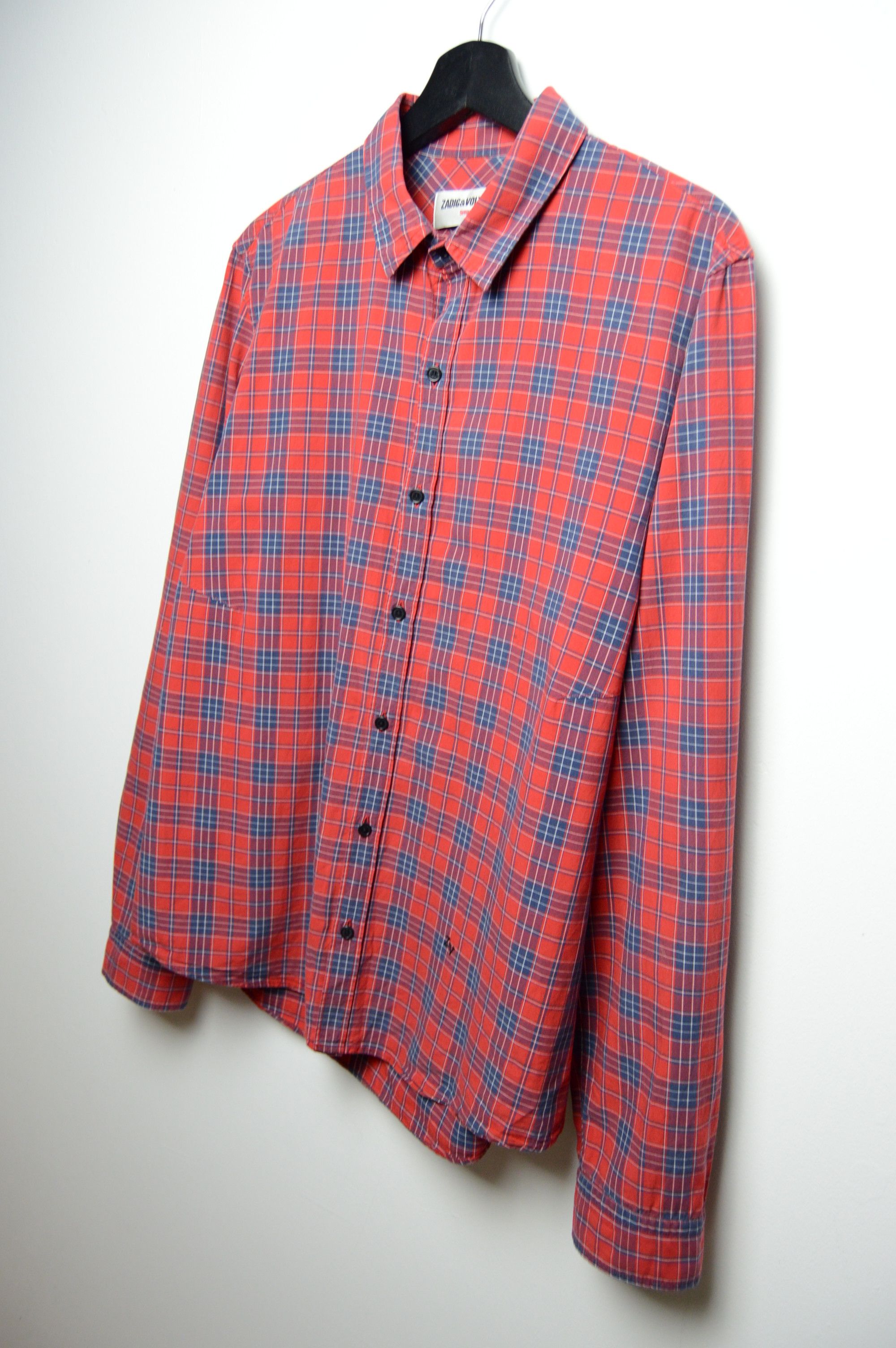 Zadig & Voltaire zadig voltaire flannel travis tartan plaid shirt Size US L / EU 52-54 / 3 - 5 Thumbnail