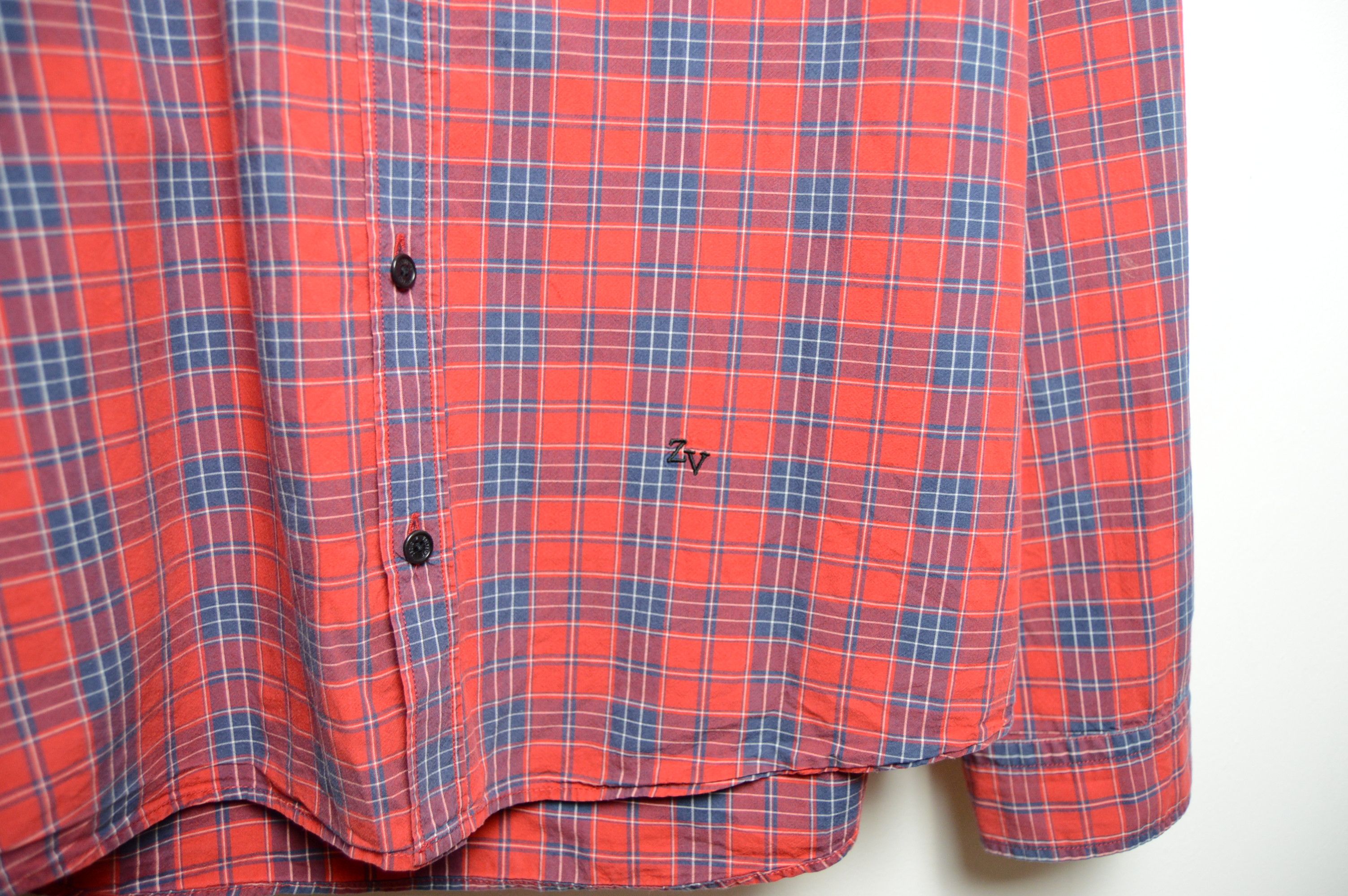 Zadig & Voltaire zadig voltaire flannel travis tartan plaid shirt Size US L / EU 52-54 / 3 - 4 Thumbnail