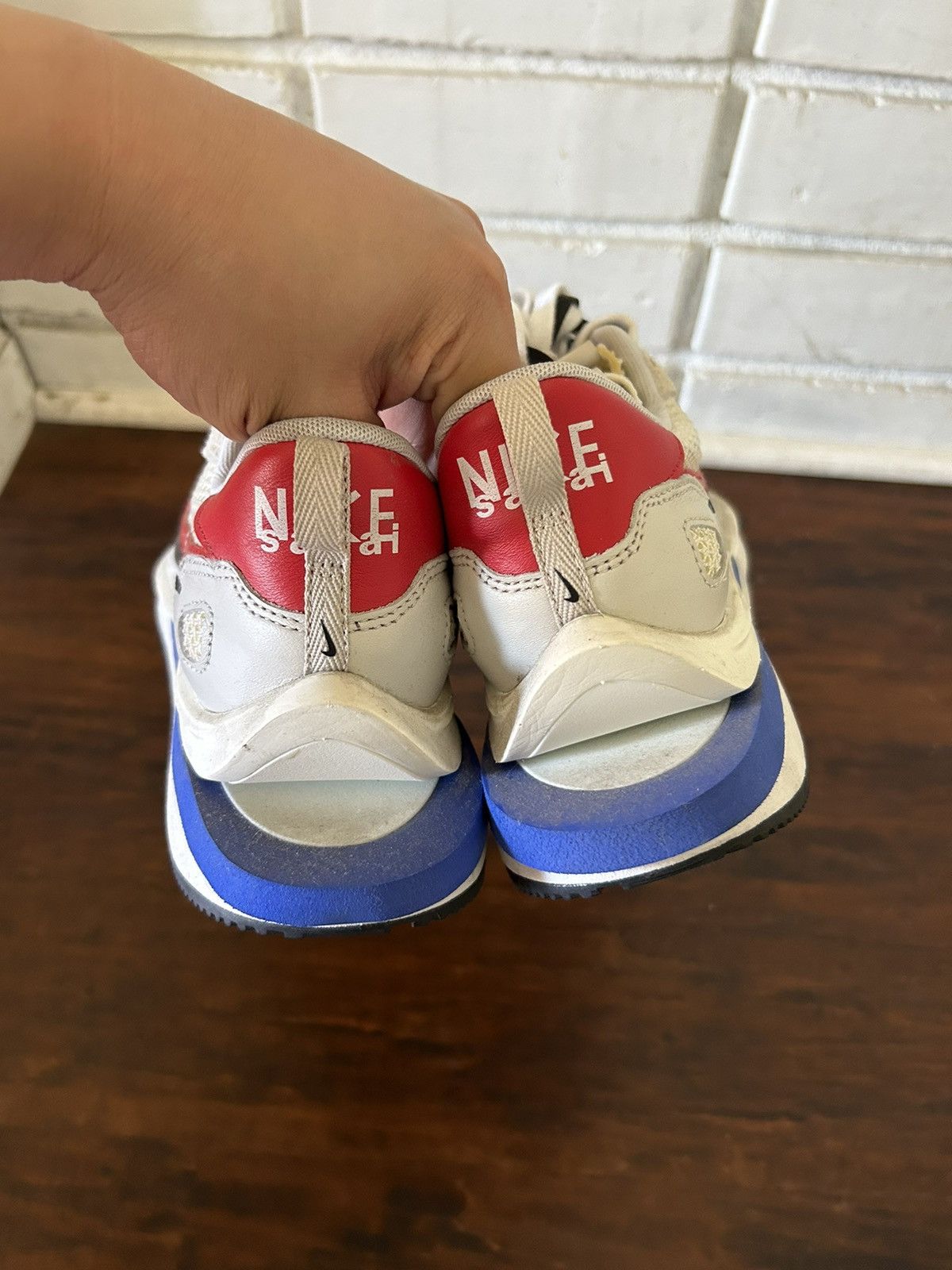Nike × Sacai Nike x Sacai Vaporwaffle Sport Fuchsia Game Royal (US11.5) Size US 11.5 / EU 44-45 - 5 Thumbnail