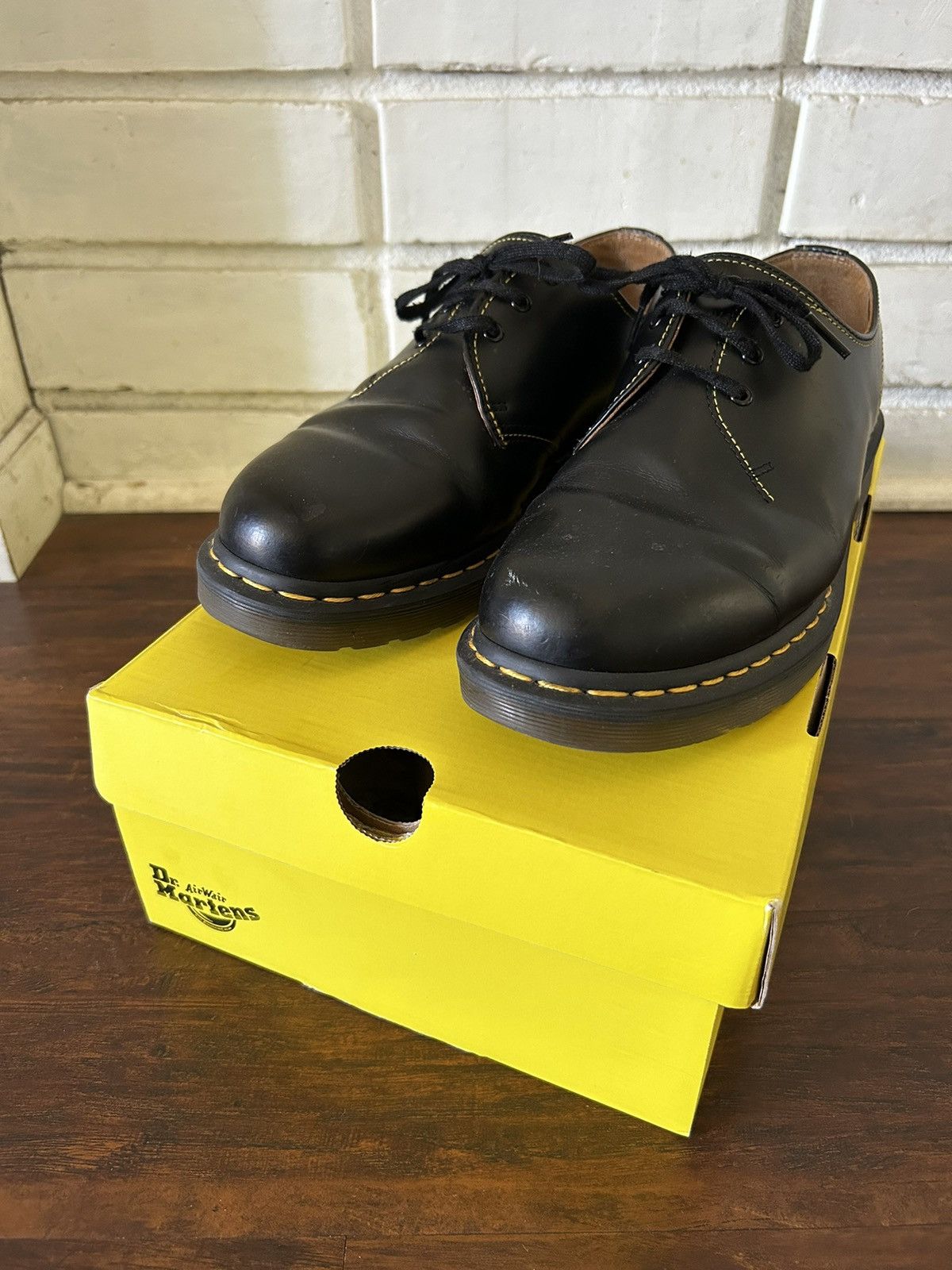 Yohji Yamamoto Dr. Martens x Yohji Yamamoto 1461 Derby Shoes (sz JPN4
