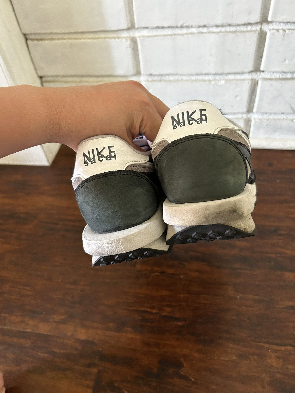 Nike × Sacai Nike LD Waffle x Sacai Black (Sz US11) Size US 11 / EU 44 - 3 Thumbnail