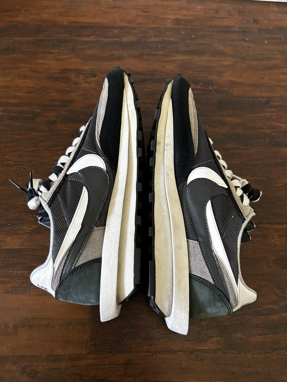 Nike × Sacai Nike LD Waffle x Sacai Black (Sz US11) Size US 11 / EU 44 - 4 Thumbnail