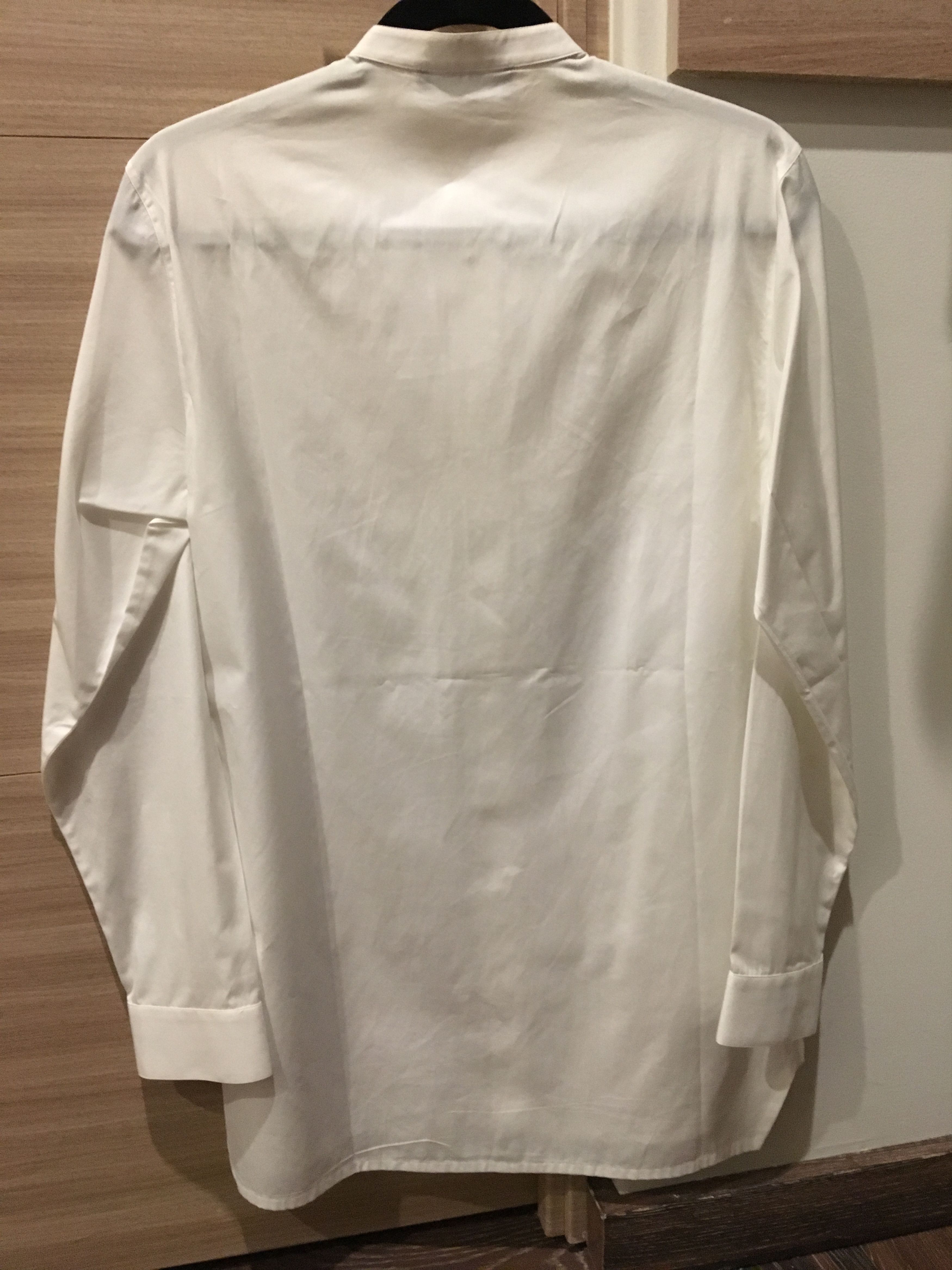 Kris Van Assche White Mandarin Mao Collar shirt Sz 44 Size US S / EU 44-46 / 1 - 2 Thumbnail