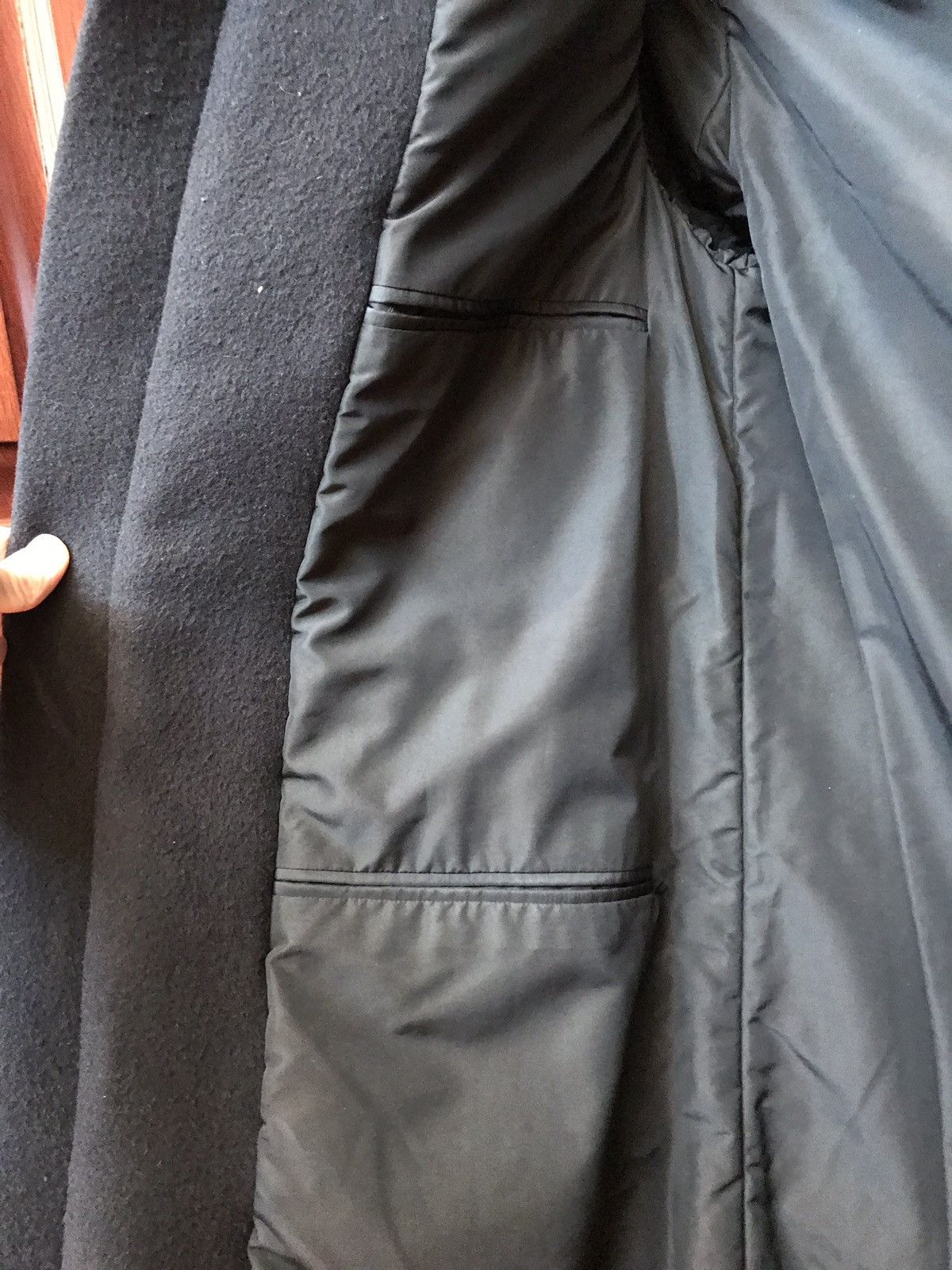 Thamanyah FW13 Black Wool Zipper Hooded Coat sz 44 rick owens mask Size US S / EU 44-46 / 1 - 14 Thumbnail