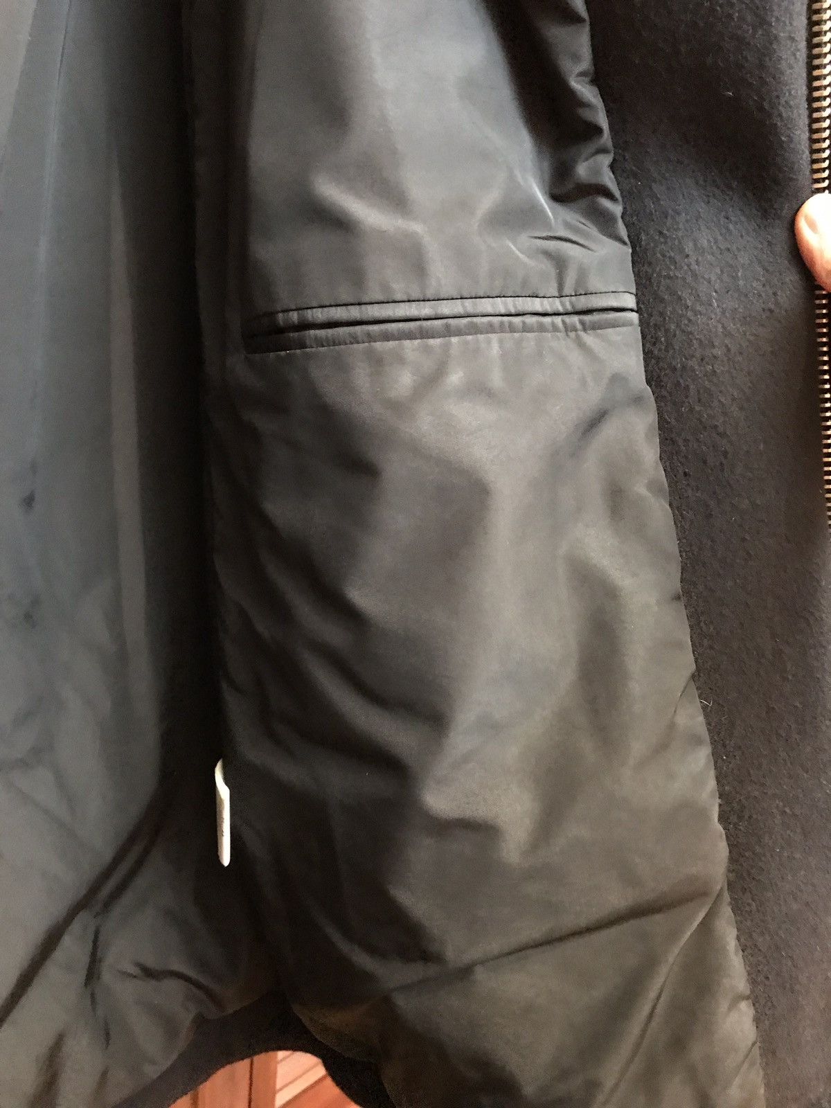 Thamanyah FW13 Black Wool Zipper Hooded Coat sz 44 rick owens mask Size US S / EU 44-46 / 1 - 13 Thumbnail