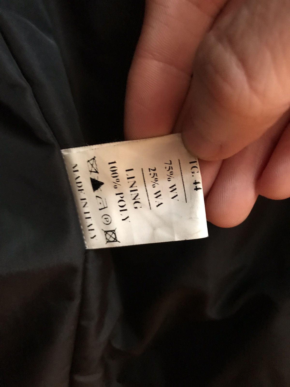 Thamanyah FW13 Black Wool Zipper Hooded Coat sz 44 rick owens mask Size US S / EU 44-46 / 1 - 12 Thumbnail