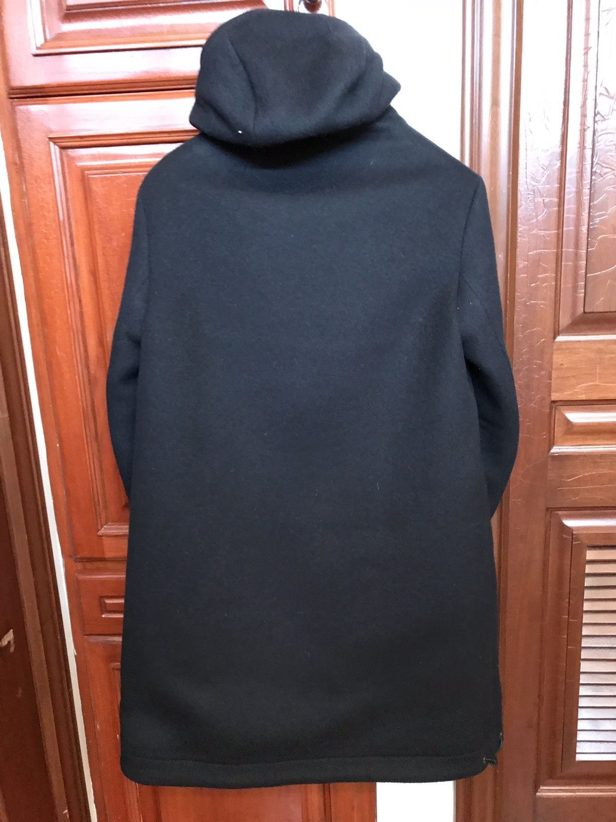 Thamanyah FW13 Black Wool Zipper Hooded Coat sz 44 rick owens mask Size US S / EU 44-46 / 1 - 15 Thumbnail