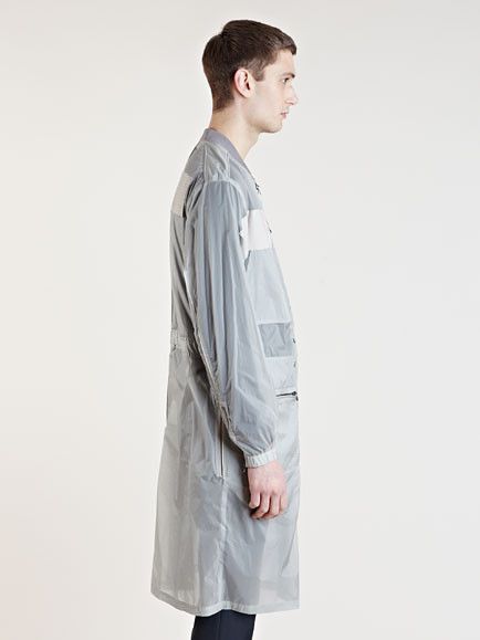 Lanvin SS13 Translucent Beige Python Parka sz 44 rain coat Size US S / EU 44-46 / 1 - 4 Thumbnail