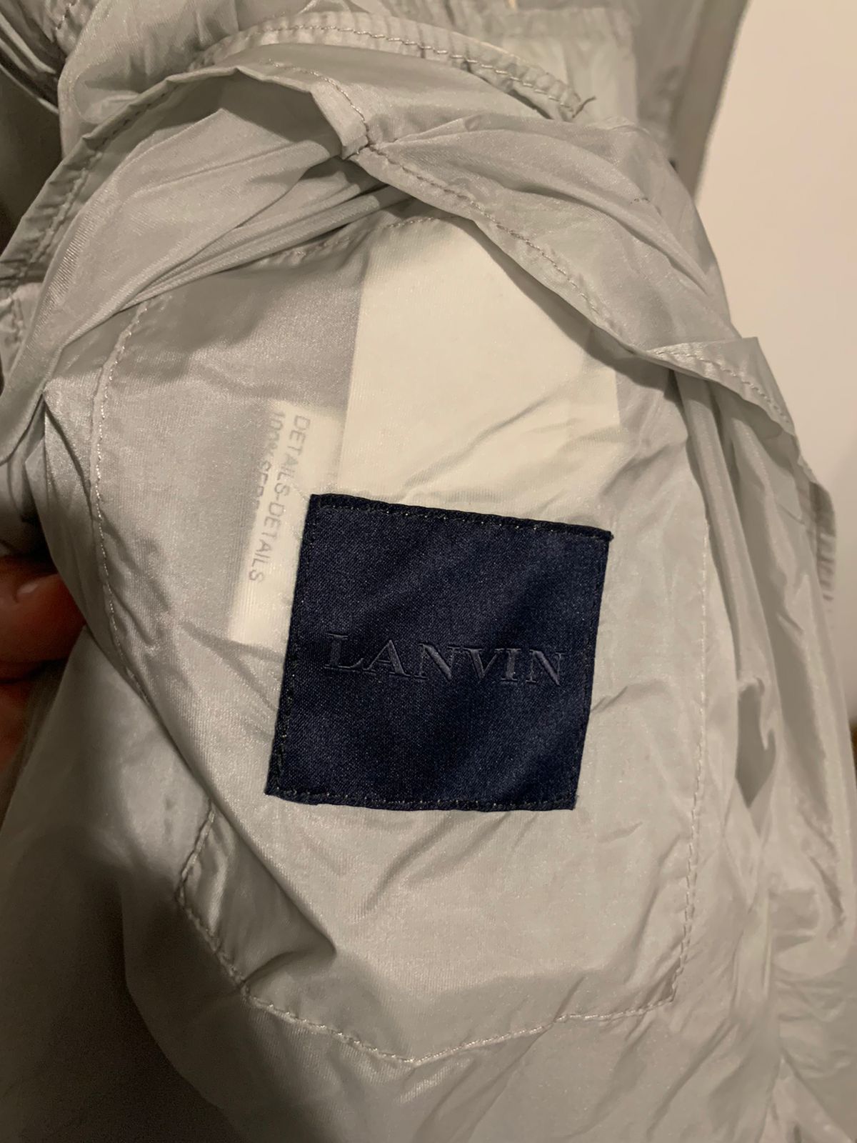 Lanvin SS13 Translucent Beige Python Parka sz 44 rain coat Size US S / EU 44-46 / 1 - 7 Thumbnail