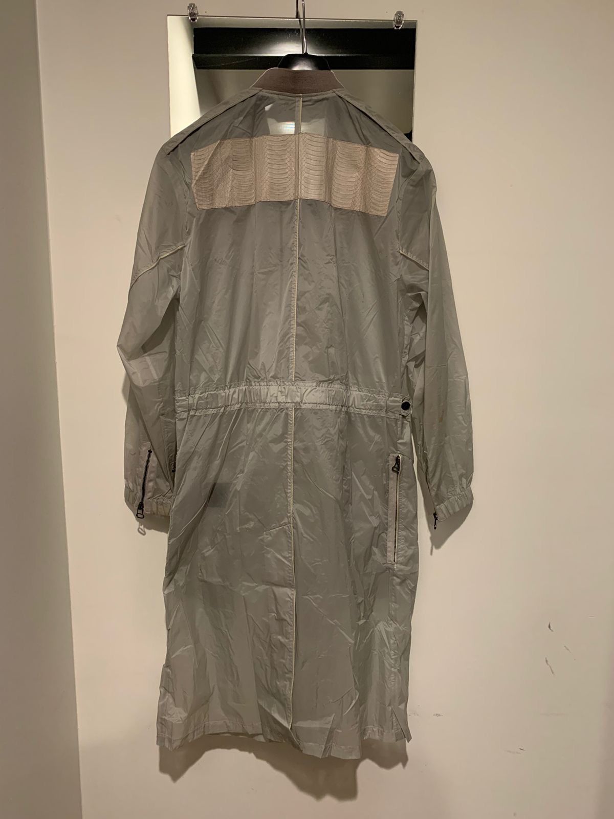 Lanvin SS13 Translucent Beige Python Parka sz 44 rain coat Size US S / EU 44-46 / 1 - 12 Thumbnail