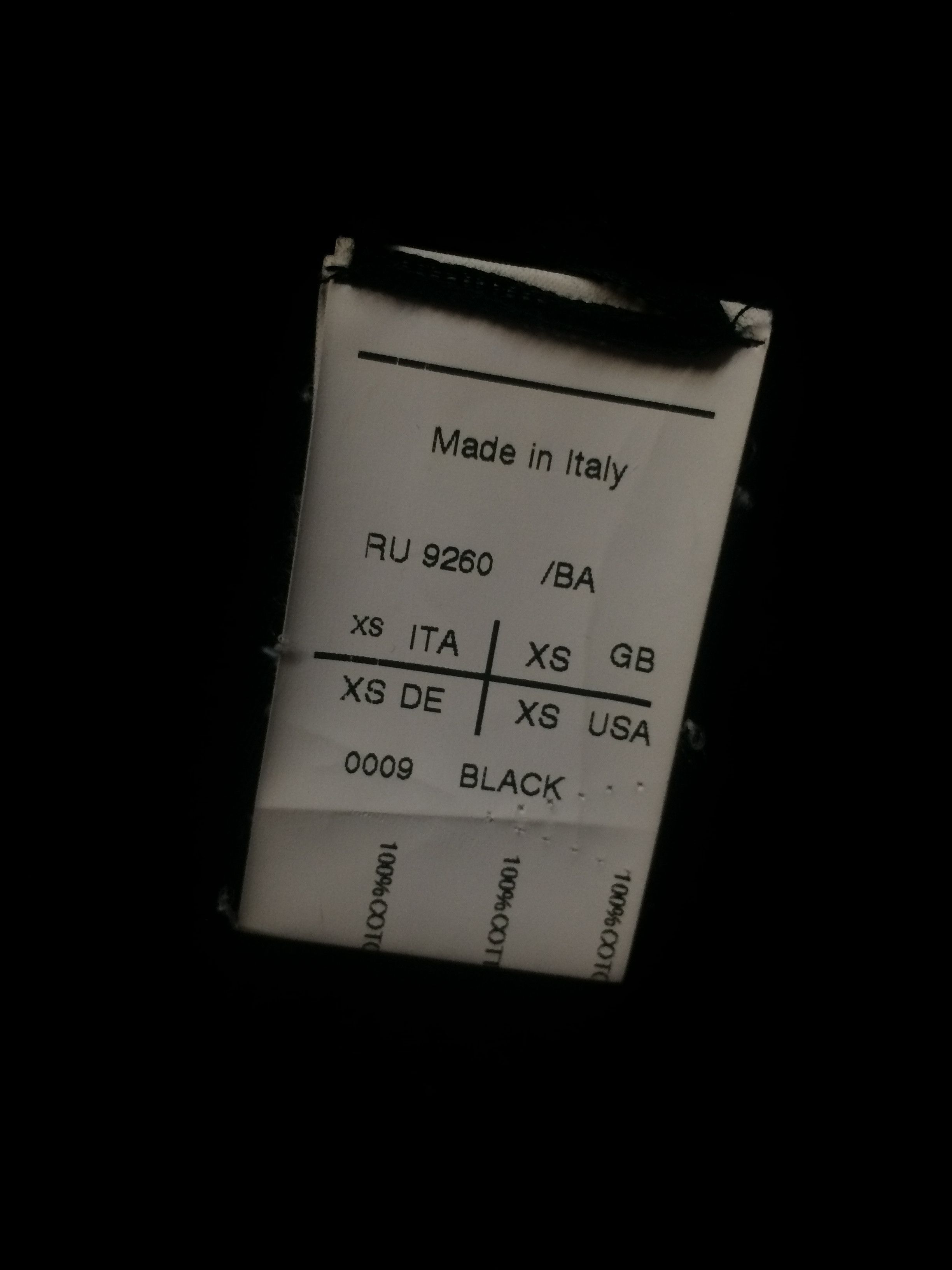 Rick Owens FW12 Oversized Cotton Sweatshirt XS over shirt short sleeve Size US XS / EU 42 / 0 - 6 Thumbnail