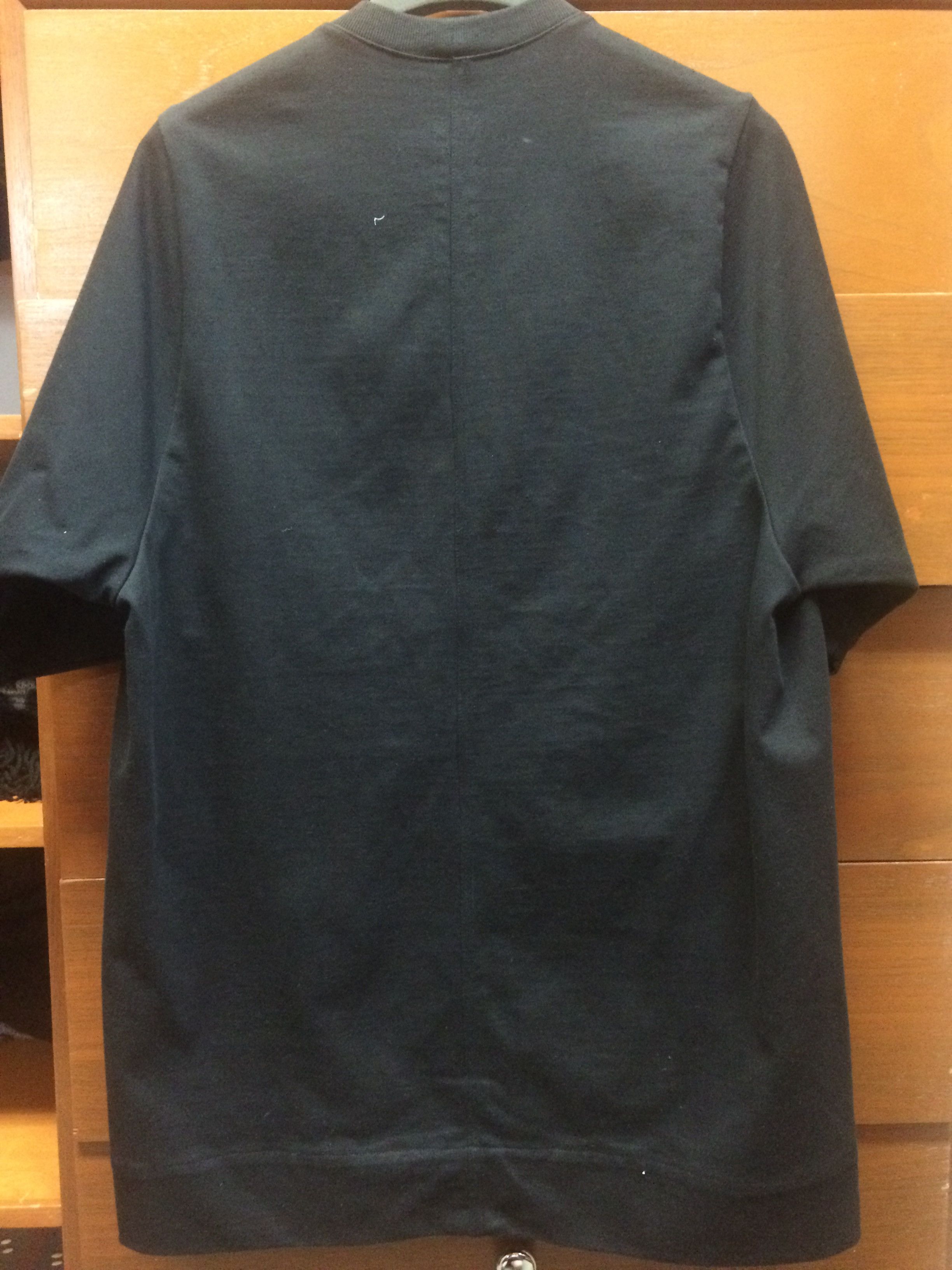 Rick Owens FW12 Oversized Cotton Sweatshirt XS over shirt short sleeve Size US XS / EU 42 / 0 - 4 Thumbnail