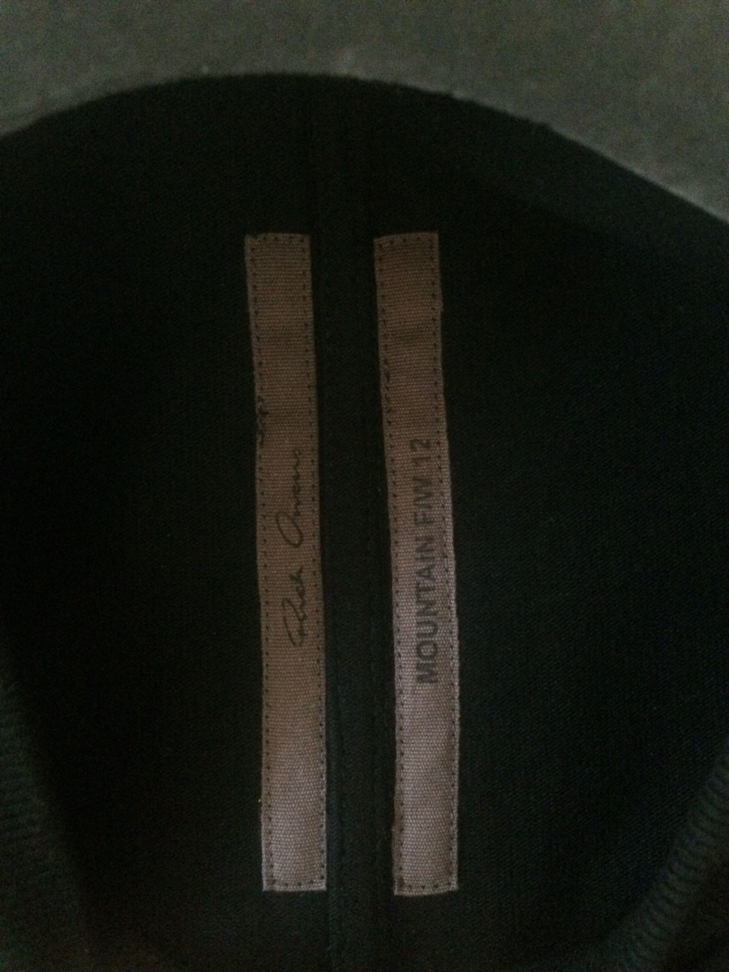Rick Owens FW12 Oversized Cotton Sweatshirt XS over shirt short sleeve Size US XS / EU 42 / 0 - 7 Thumbnail