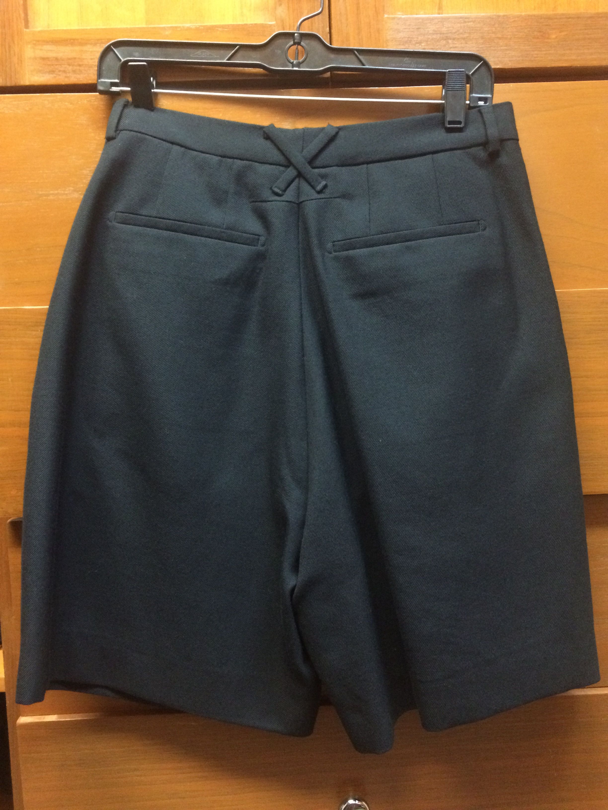 Givenchy FW11 Black Wool Pleated Basketball Shorts XS Size US 28 / EU 44 - 5 Thumbnail