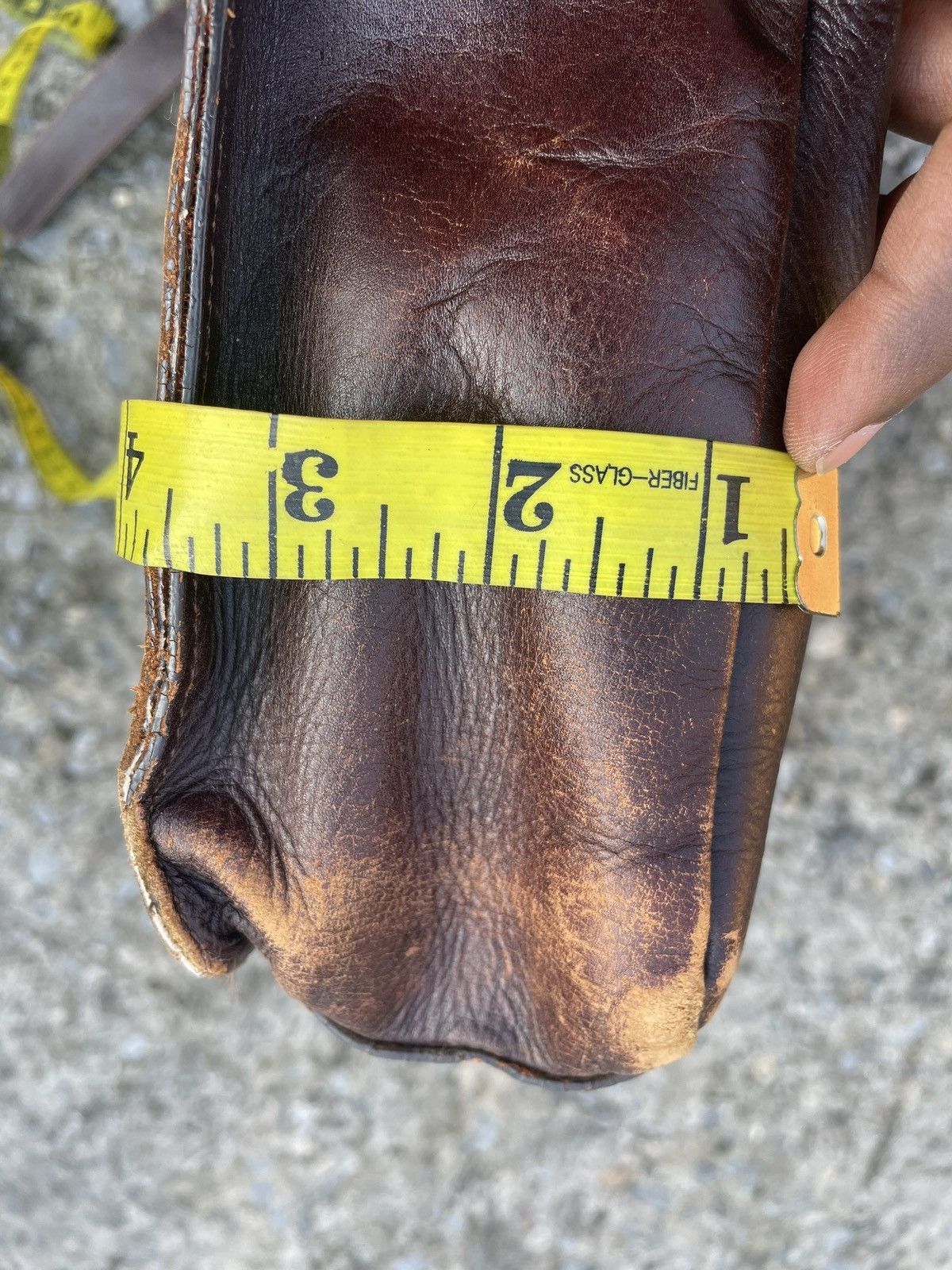 Leather × Vintage × Y's Vintage Y’S leather Sling Bag Size ONE SIZE - 15 Thumbnail