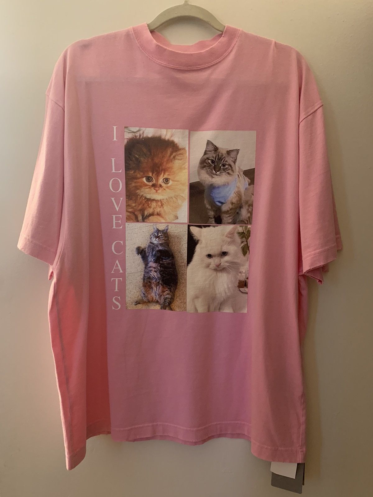 Balenciaga Balenciaga I Love Cats Shirt | Grailed