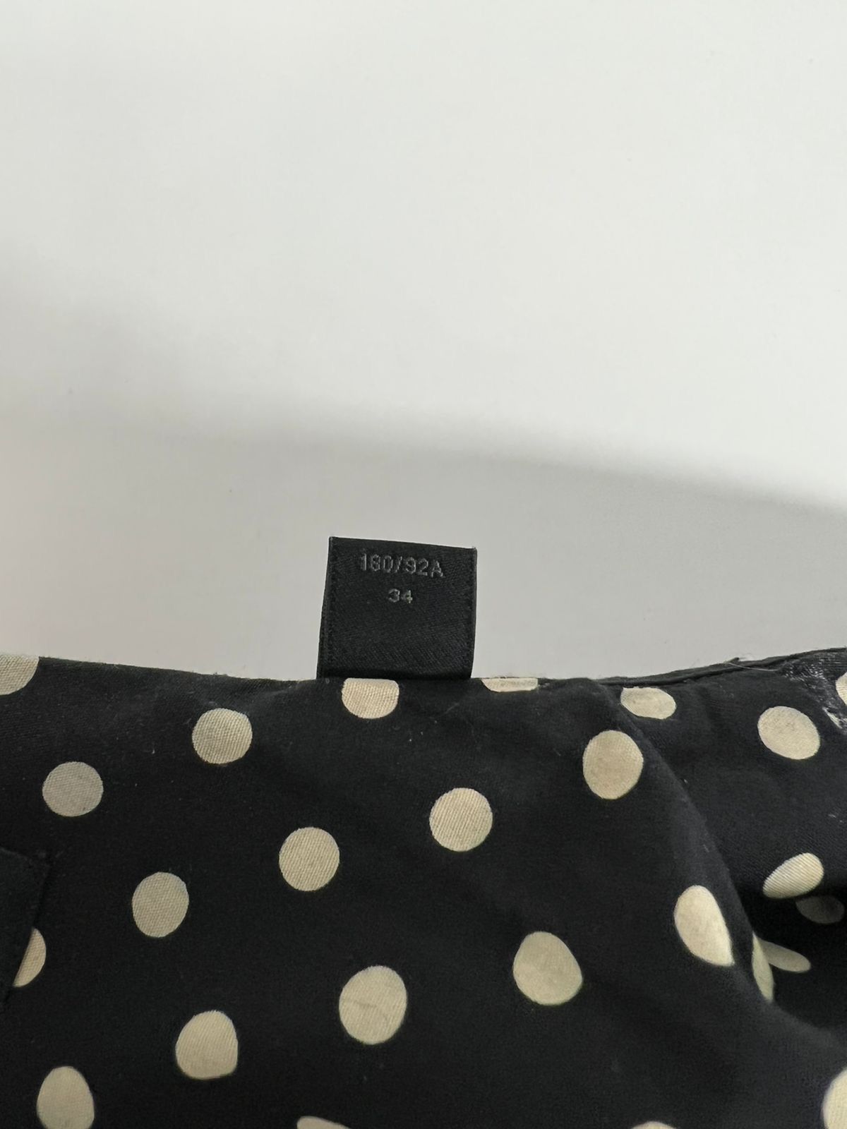 Burberry Prorsum Black White Polka Dot sz 37 cotton saint laurent celine Size US S / EU 44-46 / 1 - 8 Thumbnail