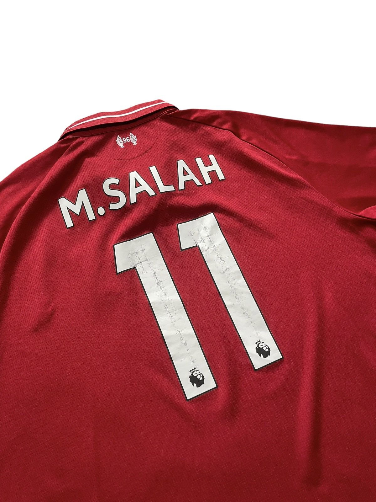 New Balance Liverpool 2018-19 home New Belance Soccer Jersey kit Salah Size US XXL / EU 58 / 5 - 4 Thumbnail