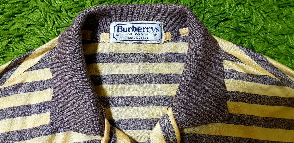 Burberry × Vintage Vintage Burberry Polos Stripe Really Nice Size US M / EU 48-50 / 2 - 4 Thumbnail