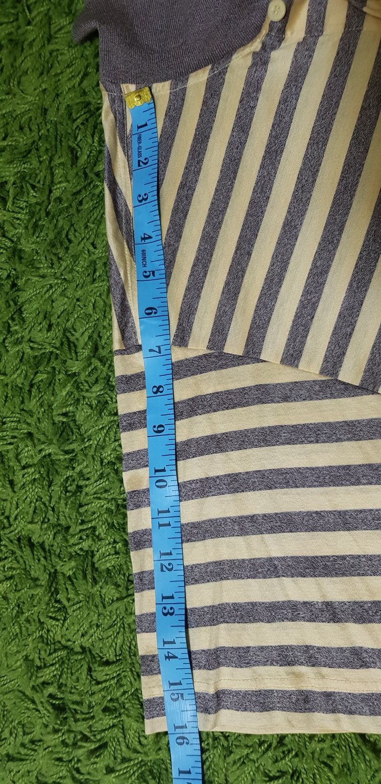 Burberry × Vintage Vintage Burberry Polos Stripe Really Nice Size US M / EU 48-50 / 2 - 11 Thumbnail