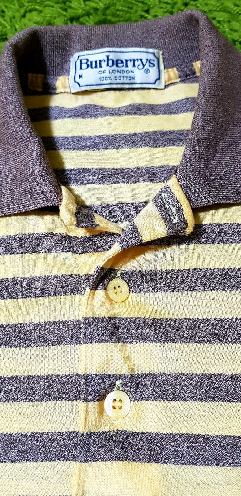 Burberry × Vintage Vintage Burberry Polos Stripe Really Nice Size US M / EU 48-50 / 2 - 5 Thumbnail