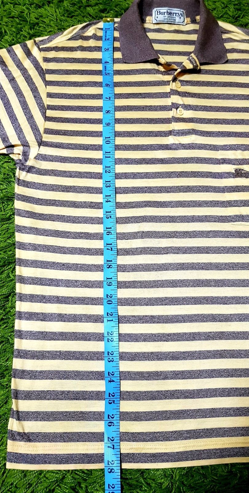 Burberry × Vintage Vintage Burberry Polos Stripe Really Nice Size US M / EU 48-50 / 2 - 10 Thumbnail