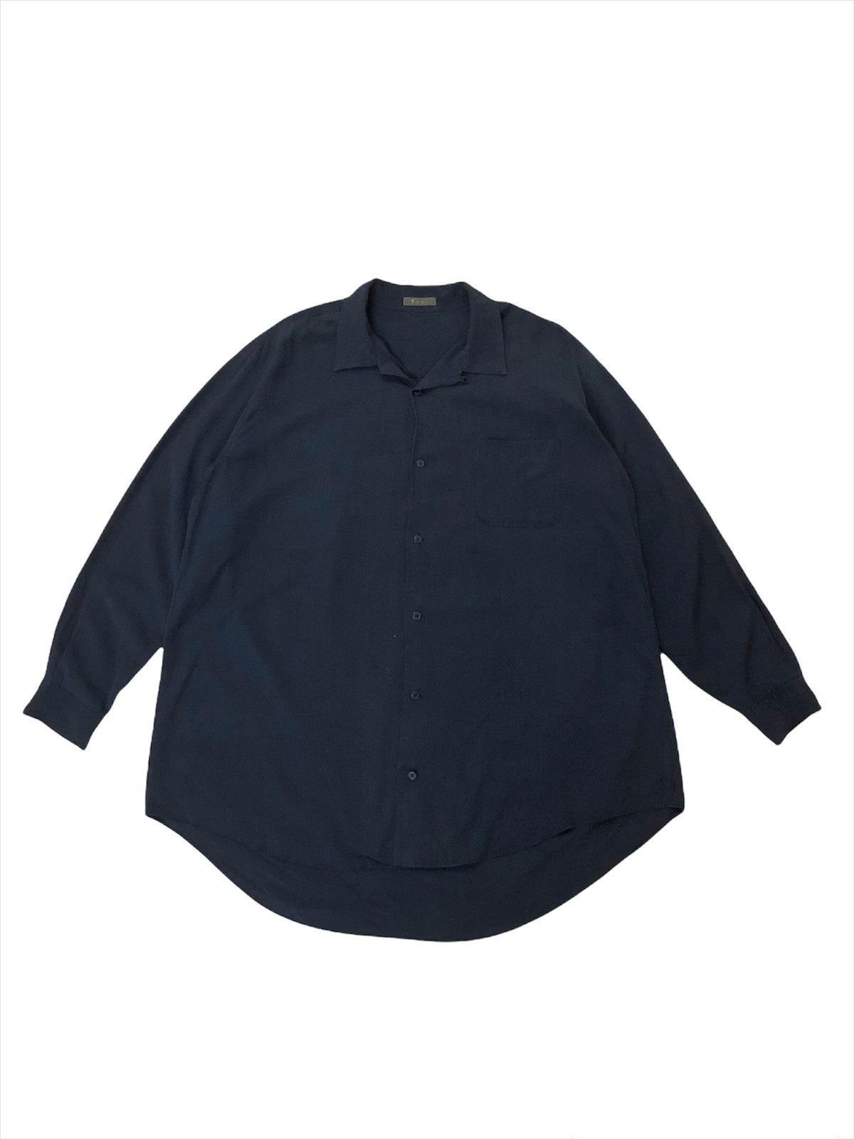 Yohji Yamamoto GRAIL🔥80s Yohji Yamamoto Men Rayon O/S B/D Shirt Size US XL / EU 56 / 4 - 1 Thumbnail