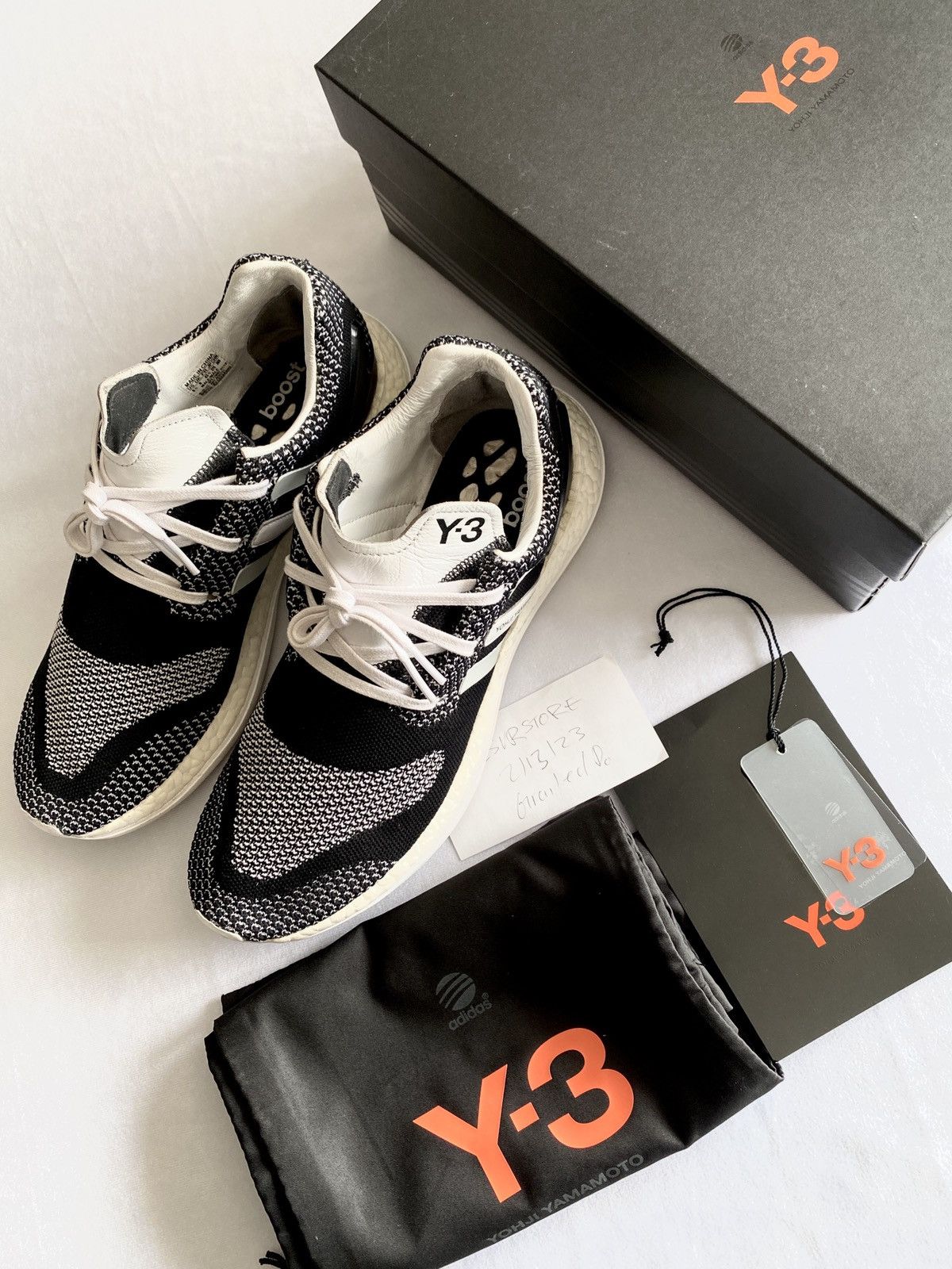 Adidas Y3 Pure Boost ZG Knit 9.5 Used Jerry Lorenzo Y 3 Grailed