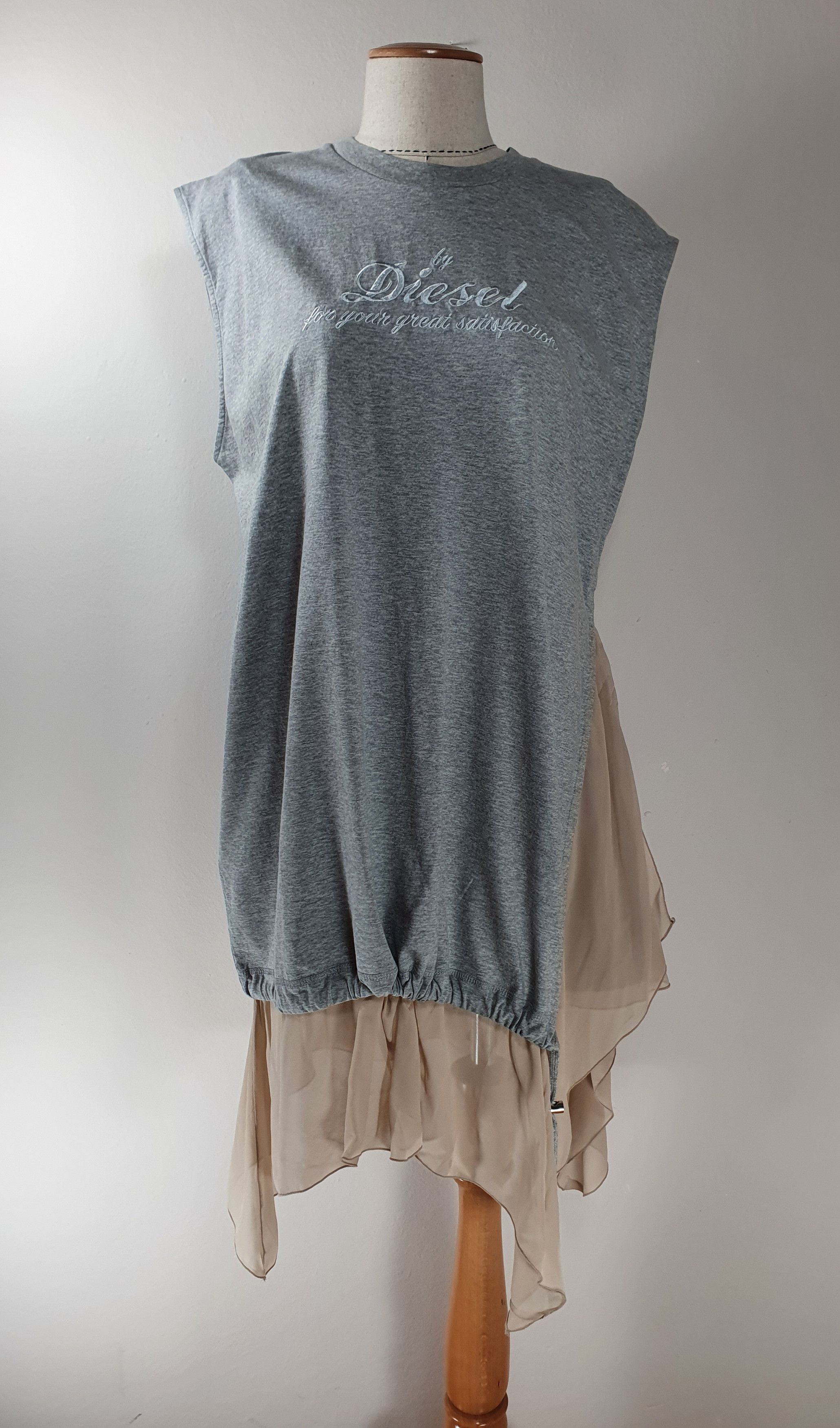 Grey Cotton Dress