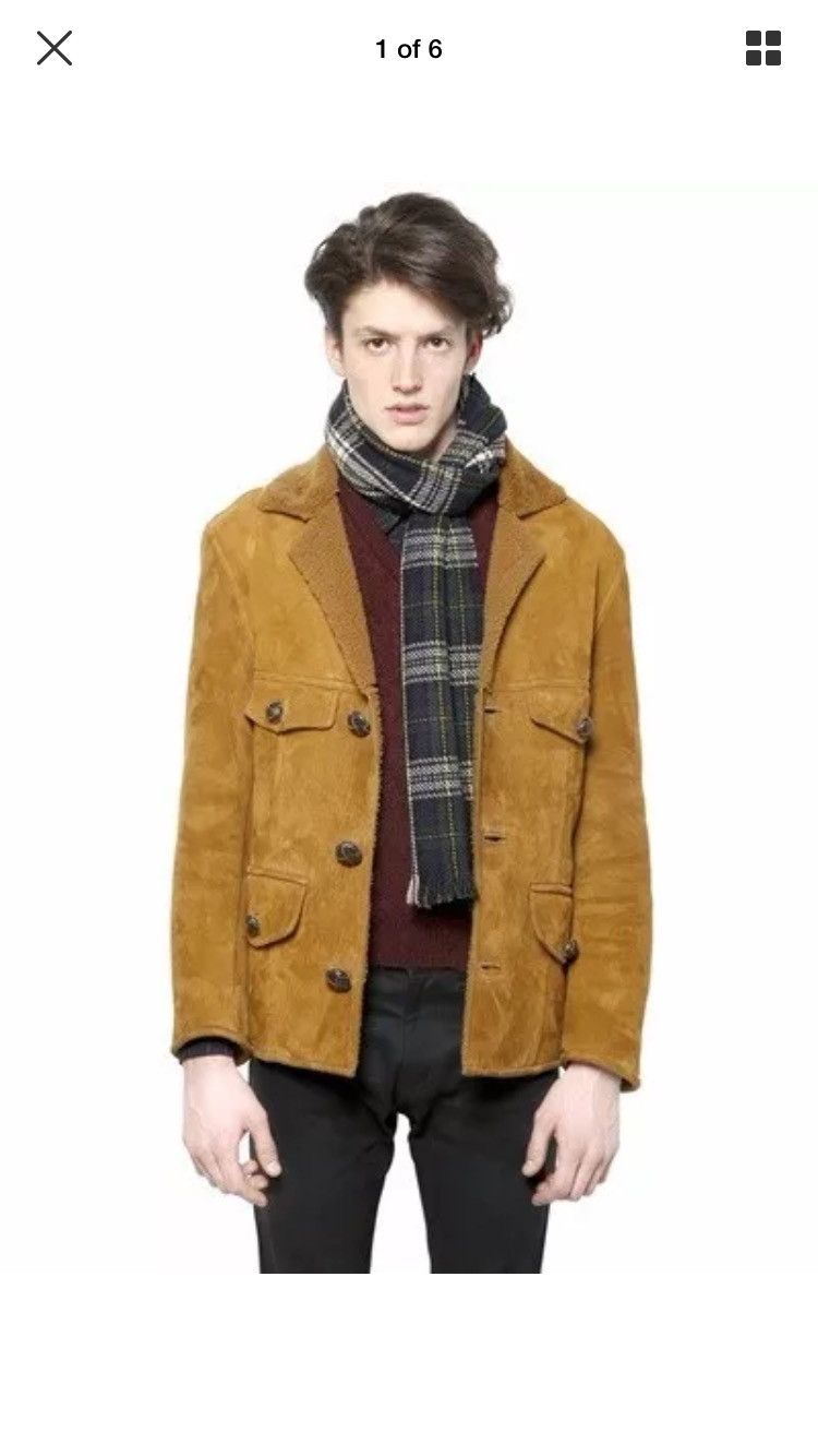 Saint Laurent Paris FW14 V-neck Mohair Sweater Wine Bourdeaux XS sleeveless vest Size US XS / EU 42 / 0 - 1 Thumbnail