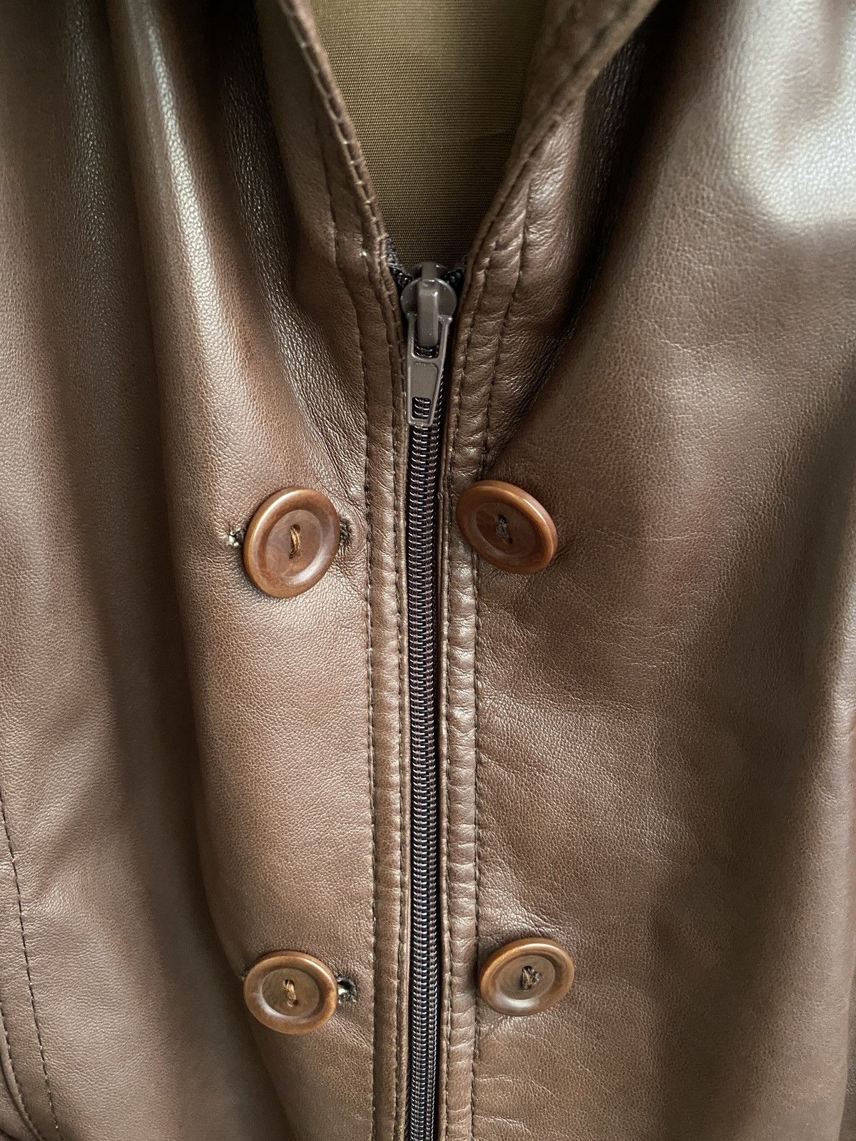 Yves Saint Laurent 90s Lamb Leather YSL Jacket Soft Size US S / EU 44-46 / 1 - 15 Thumbnail