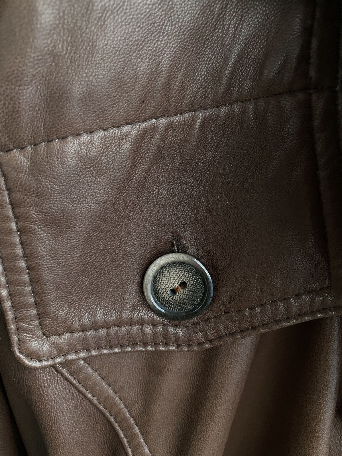 Yves Saint Laurent 90s Lamb Leather YSL Jacket Soft Size US S / EU 44-46 / 1 - 11 Thumbnail