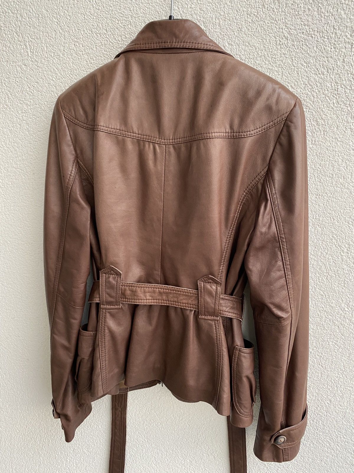Yves Saint Laurent 90s Lamb Leather YSL Jacket Soft Size US S / EU 44-46 / 1 - 2 Thumbnail