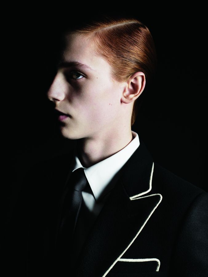Dior × Hedi Slimane FW06 Dior Homme Black Tuxedo White Piping saint laurent Size 44R - 5 Thumbnail
