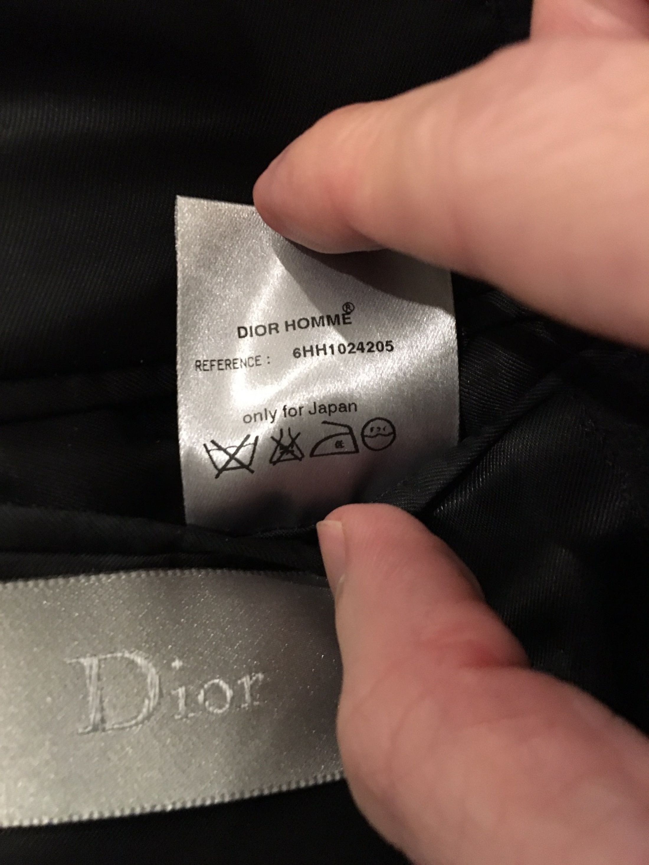 Dior × Hedi Slimane FW06 Dior Homme Black Tuxedo White Piping saint laurent Size 44R - 11 Thumbnail