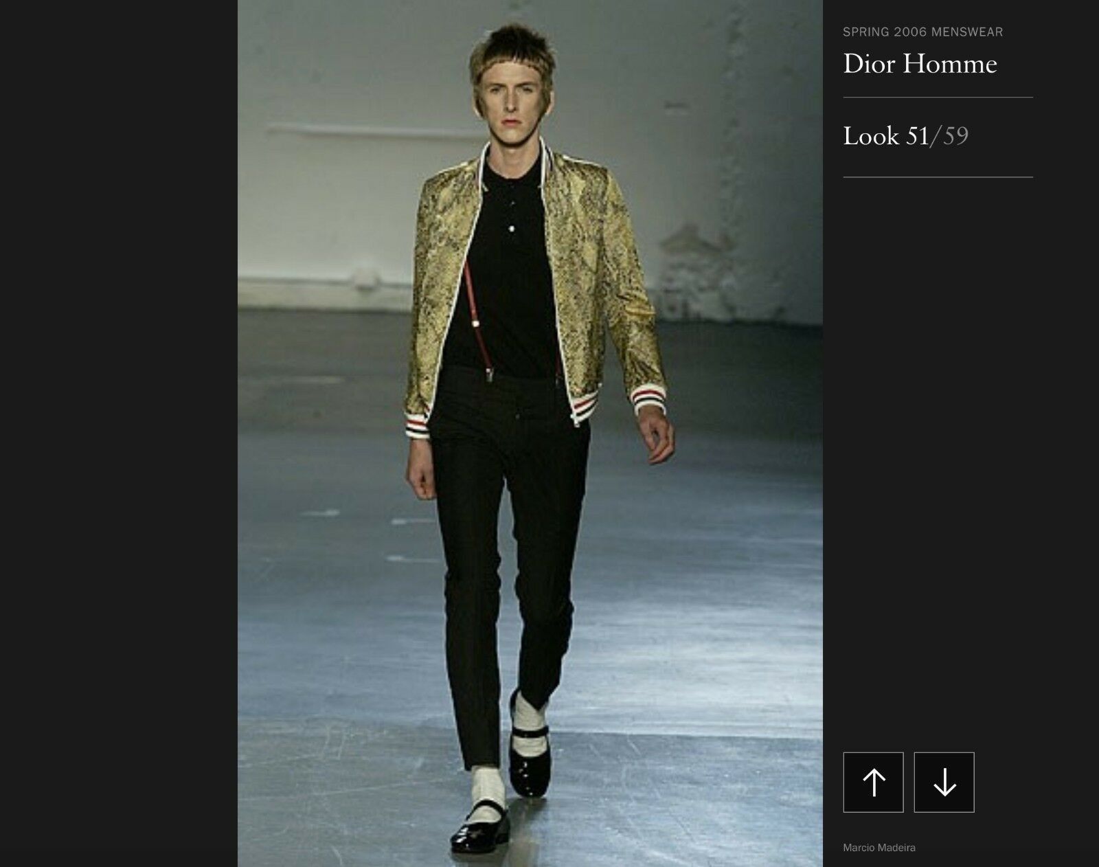 Dior × Hedi Slimane Hedi Slimane SS06 Python print bomber jacket kanye west 44 Size US S / EU 44-46 / 1 - 1 Thumbnail