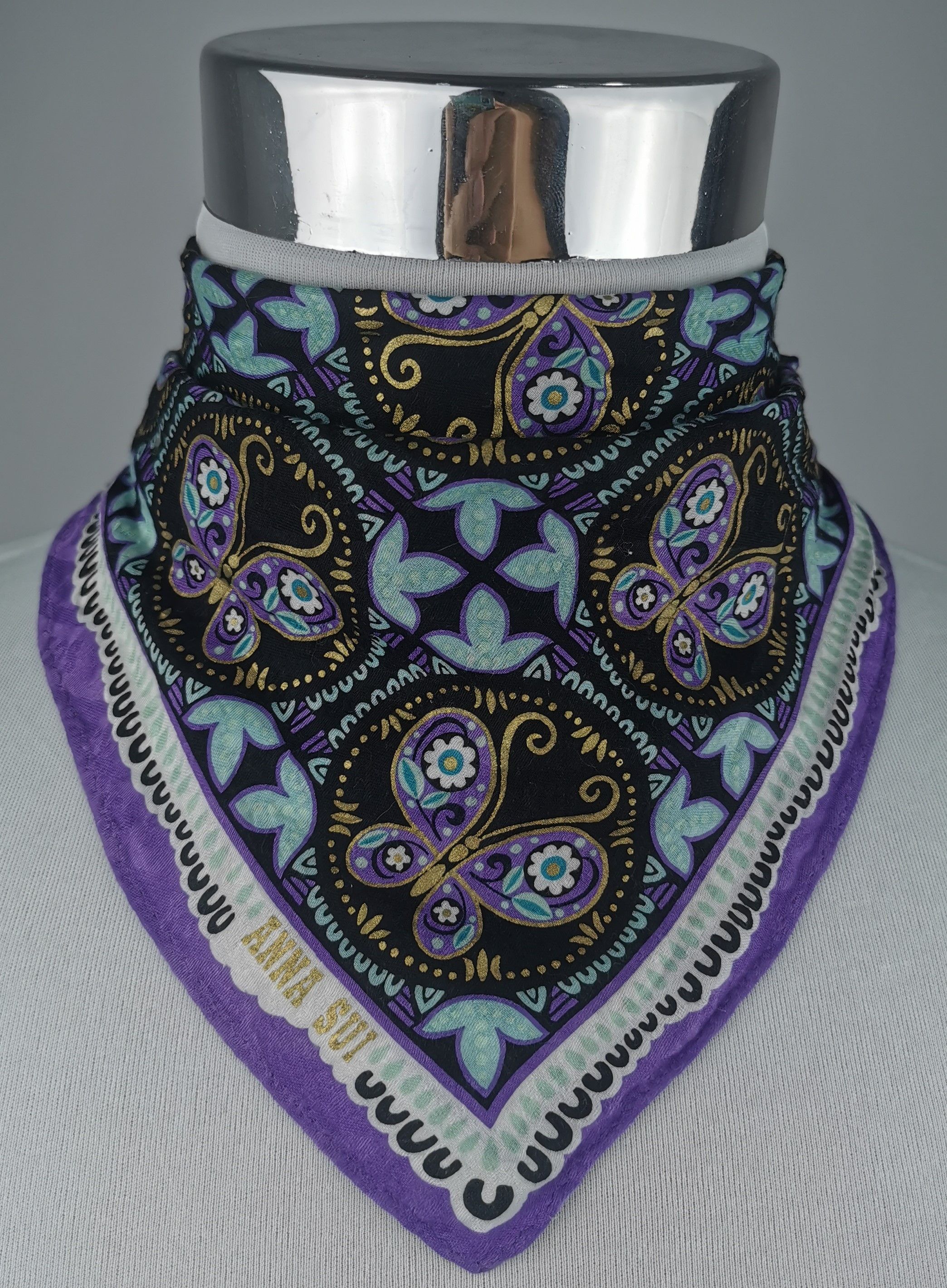 Vintage Anna sui handkerchief / bandana / neckerchief Size ONE SIZE - 1 Thumbnail