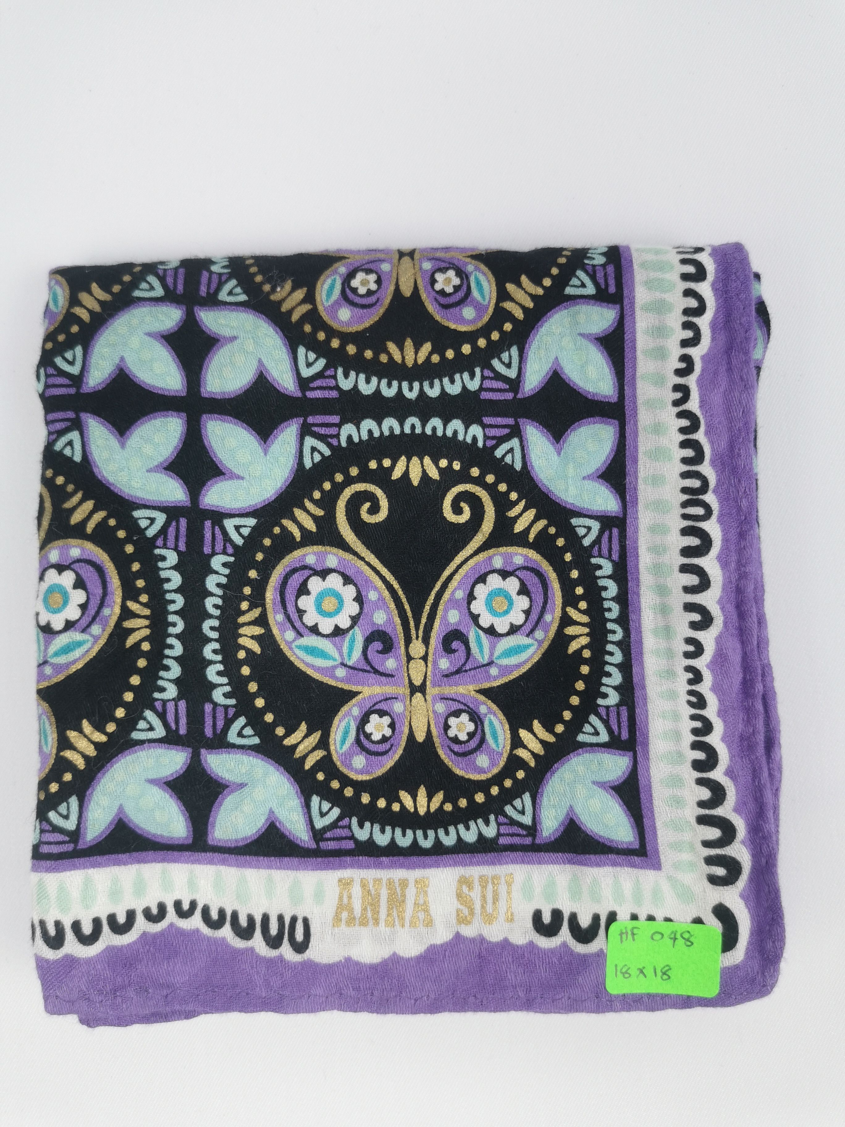 Vintage Anna sui handkerchief / bandana / neckerchief Size ONE SIZE - 3 Thumbnail