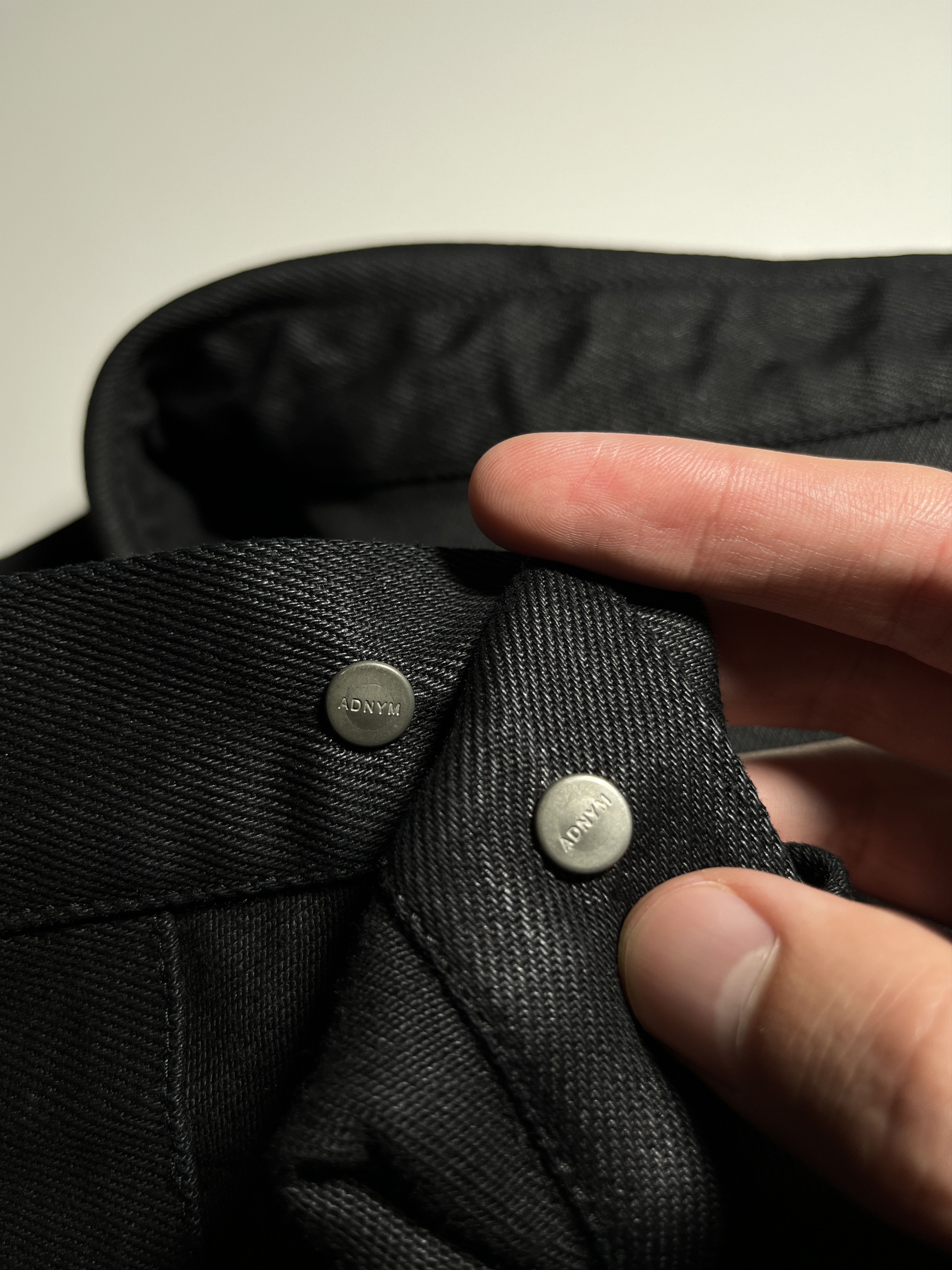 Other Adnym Atelier Black Wax Denim Overshirt Jacket Size S Size US S / EU 44-46 / 1 - 15 Thumbnail