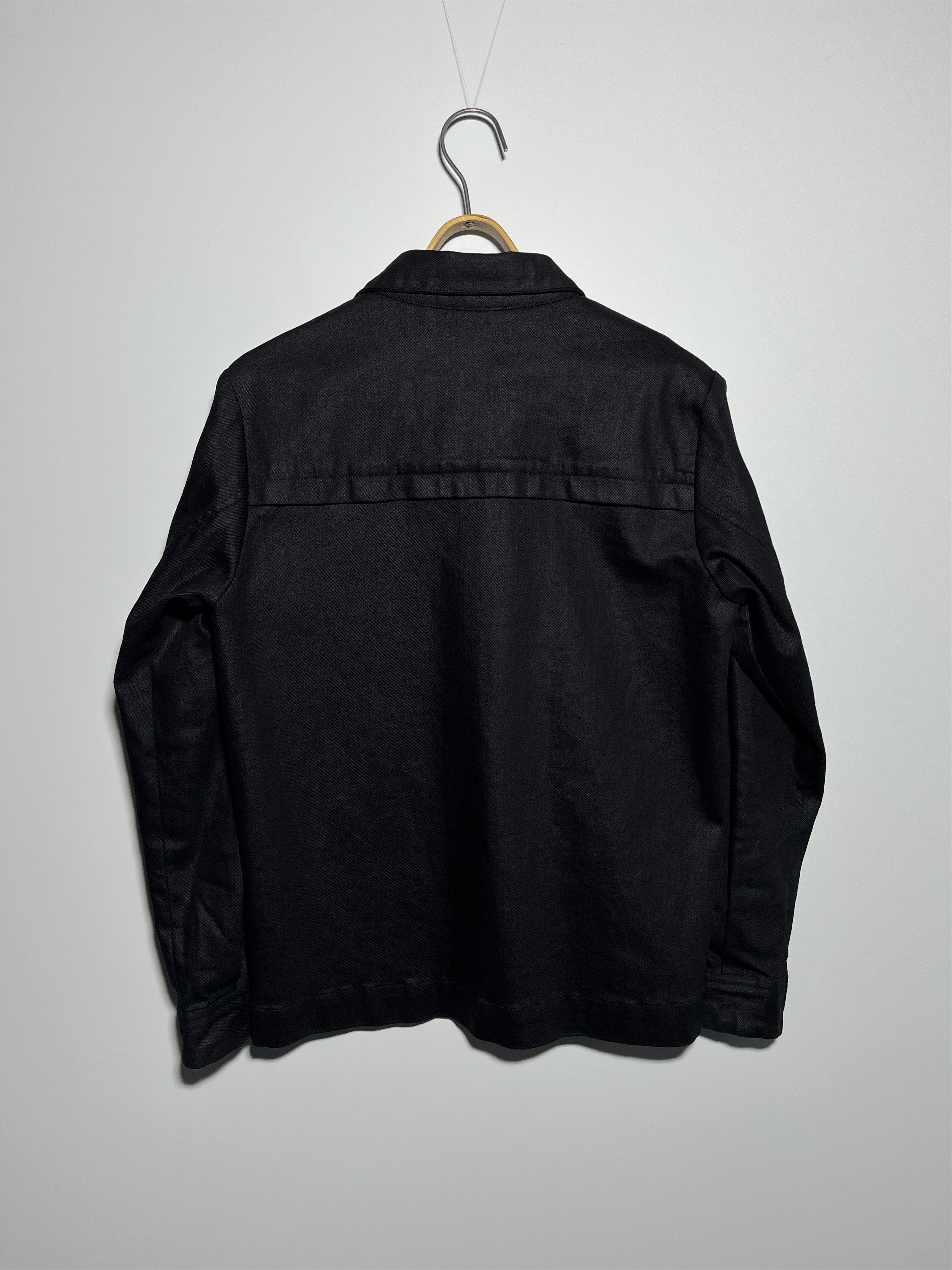 Other Adnym Atelier Black Wax Denim Overshirt Jacket Size S Size US S / EU 44-46 / 1 - 2 Thumbnail