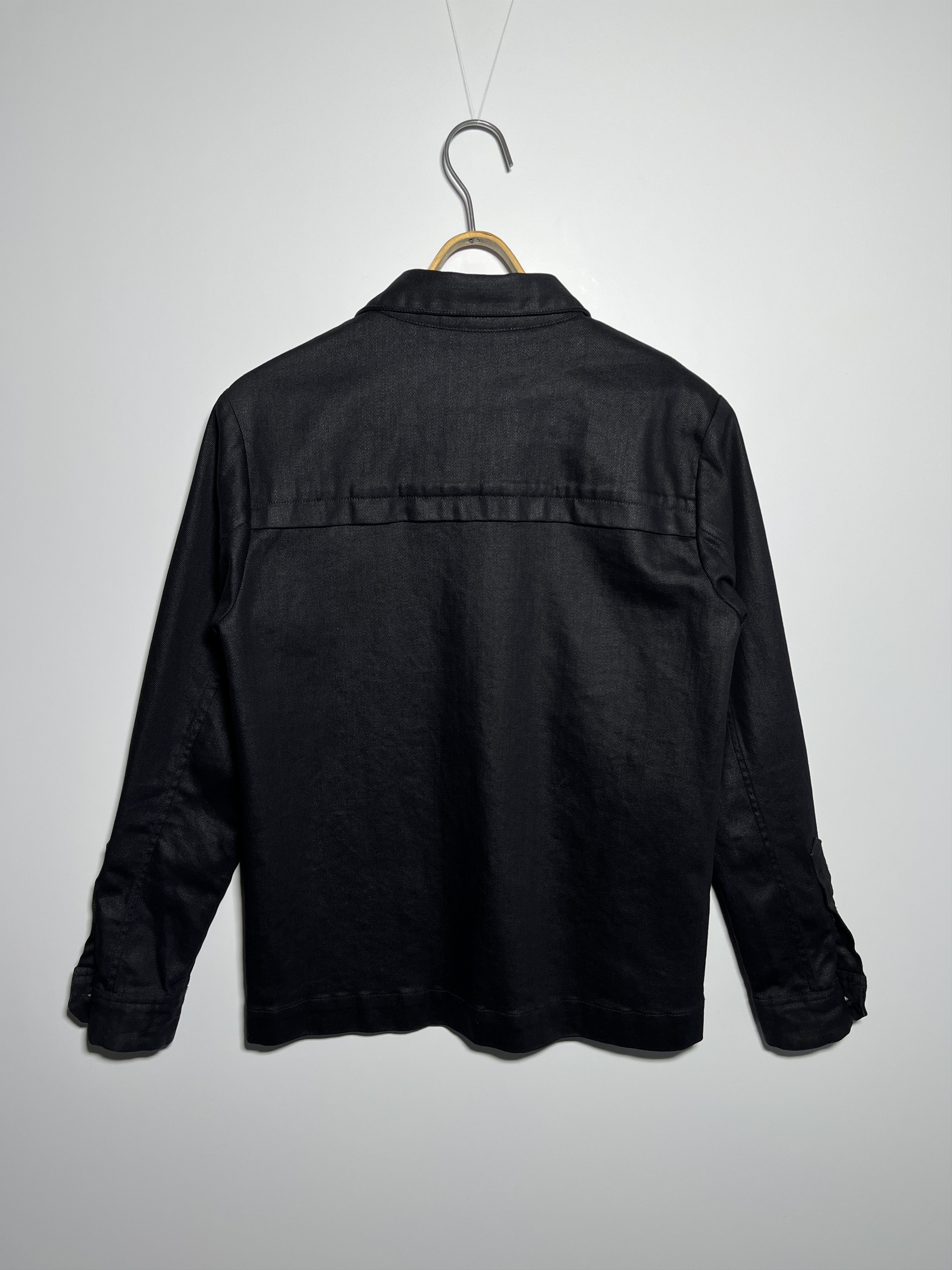 Other Adnym Atelier Black Wax Denim Overshirt Jacket Size S Size US S / EU 44-46 / 1 - 3 Thumbnail