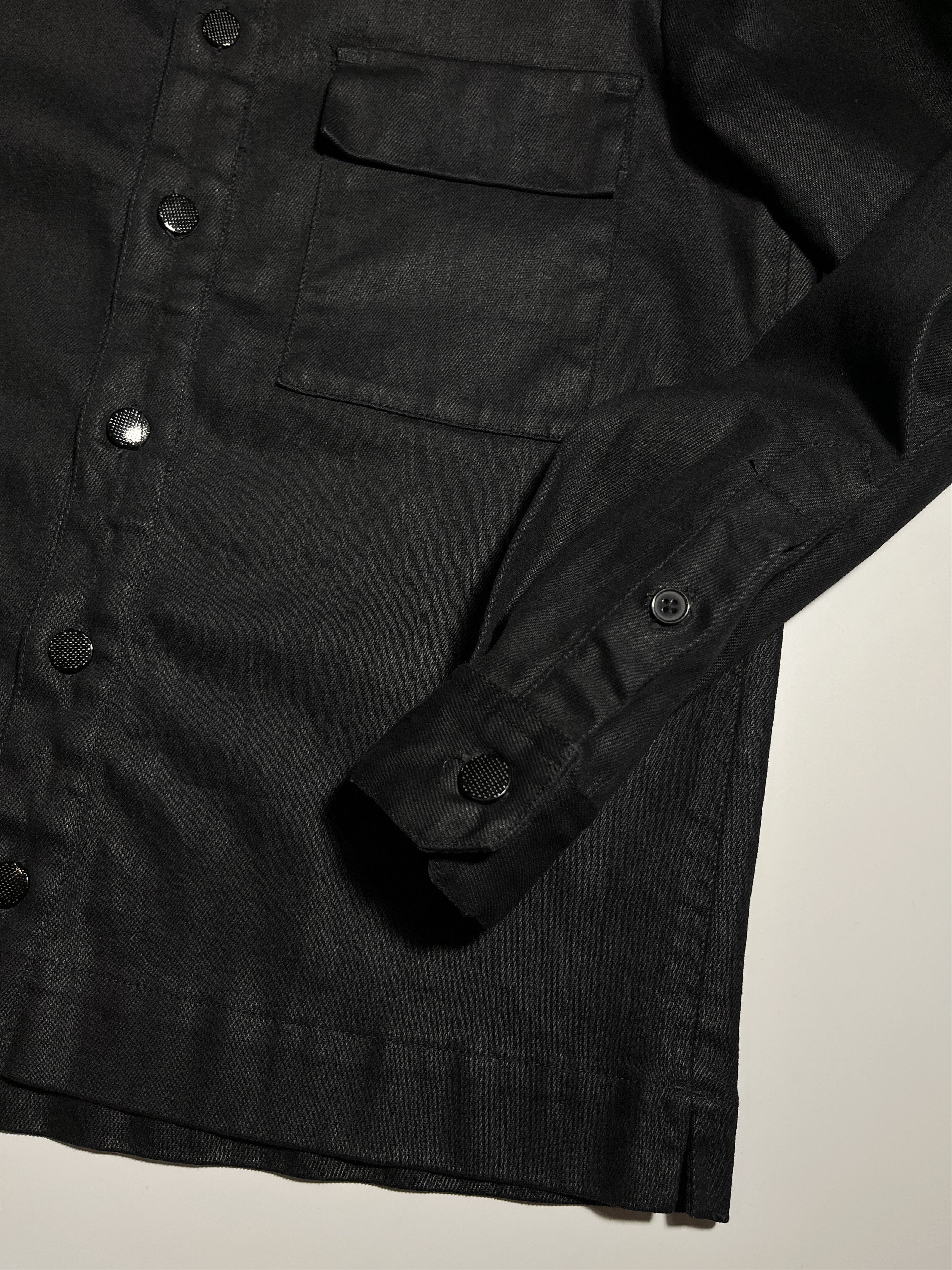Other Adnym Atelier Black Wax Denim Overshirt Jacket Size S Size US S / EU 44-46 / 1 - 10 Thumbnail